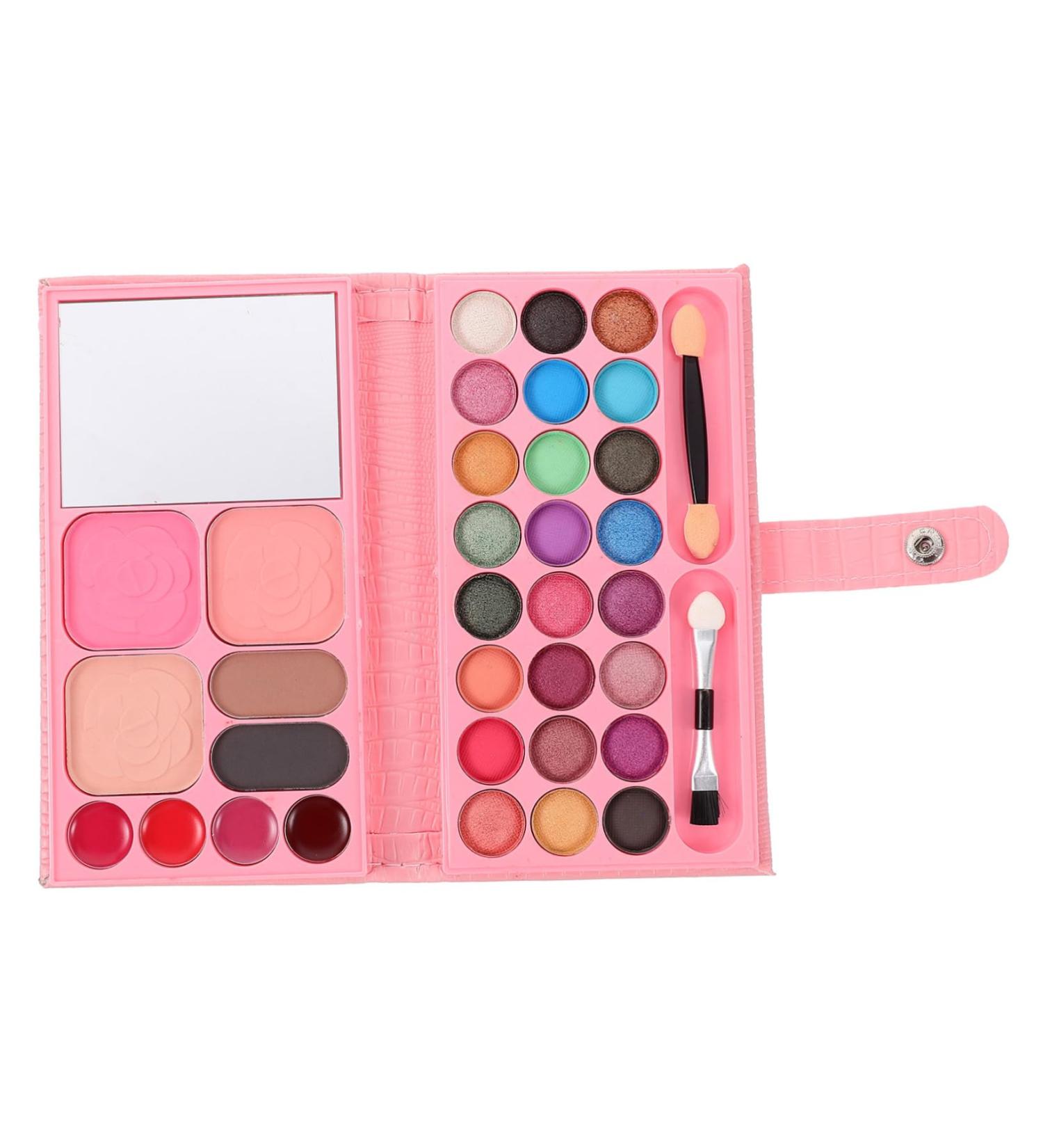 CANIGHT 33 Makeup Palette Eyeshadow for Women Parties Pretend Makeup Bay Palettes Teens Bag Rosy Powder - Buy Online on SooperMarket.com