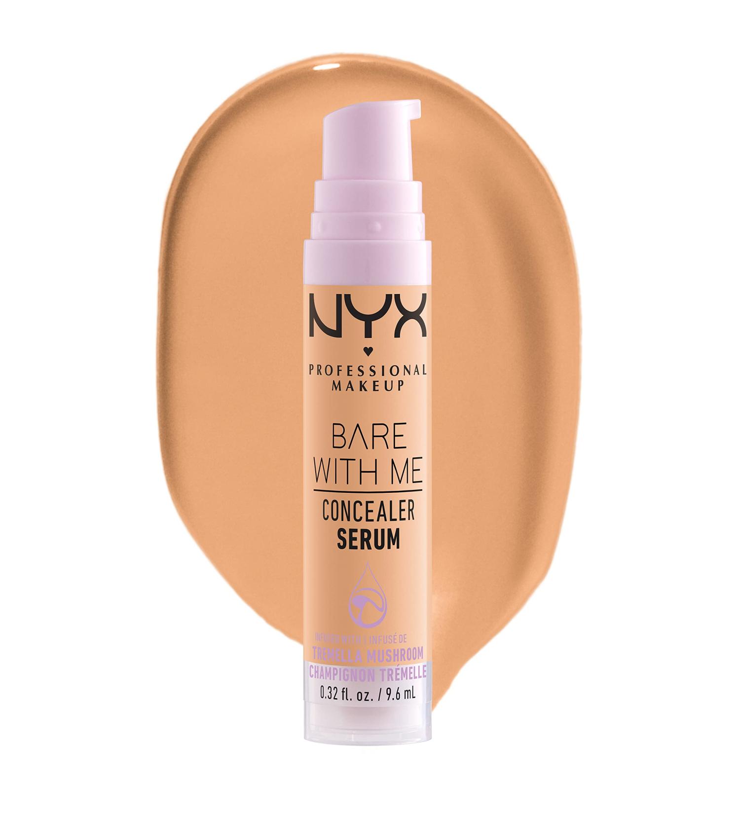 NYX Professional Makeup Covering Serum - Natural Finish Medium Opacity Concealer 9.6 ml (06 Tan) - Ideal for Flawless Skin Ships Internationally - Buy Online on SooperMarket.com