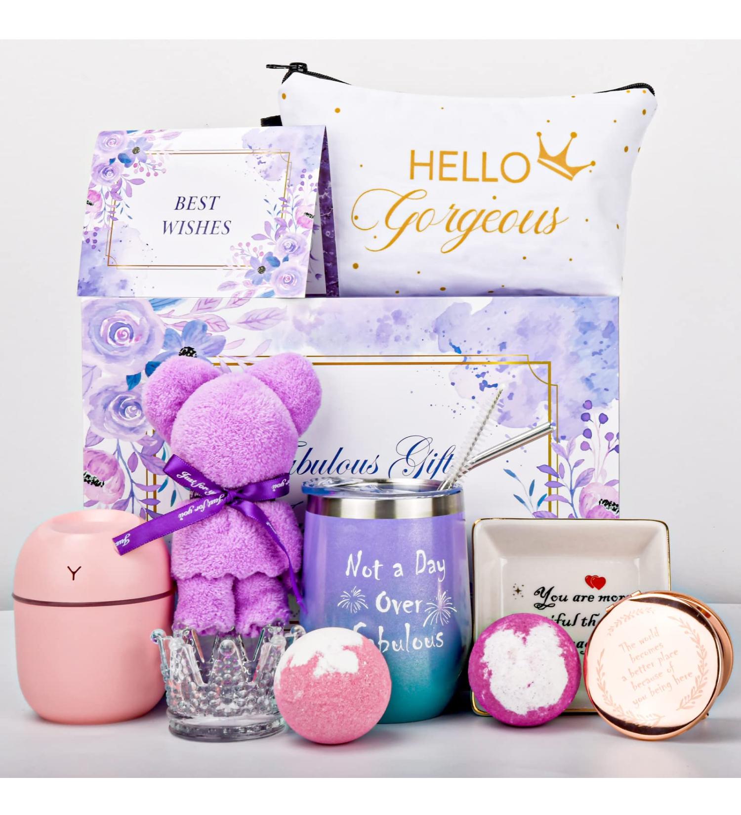 Birthday Gifts for Women  Unique Gift Baskets for Mom  Spa Relaxing Gifts Box for Her  Thank You Gifts for Who Have Everything  Get Well Soon Gifts for Women Female Wife Mom Sister Girlfriend - Buy Online on SooperMarket.com