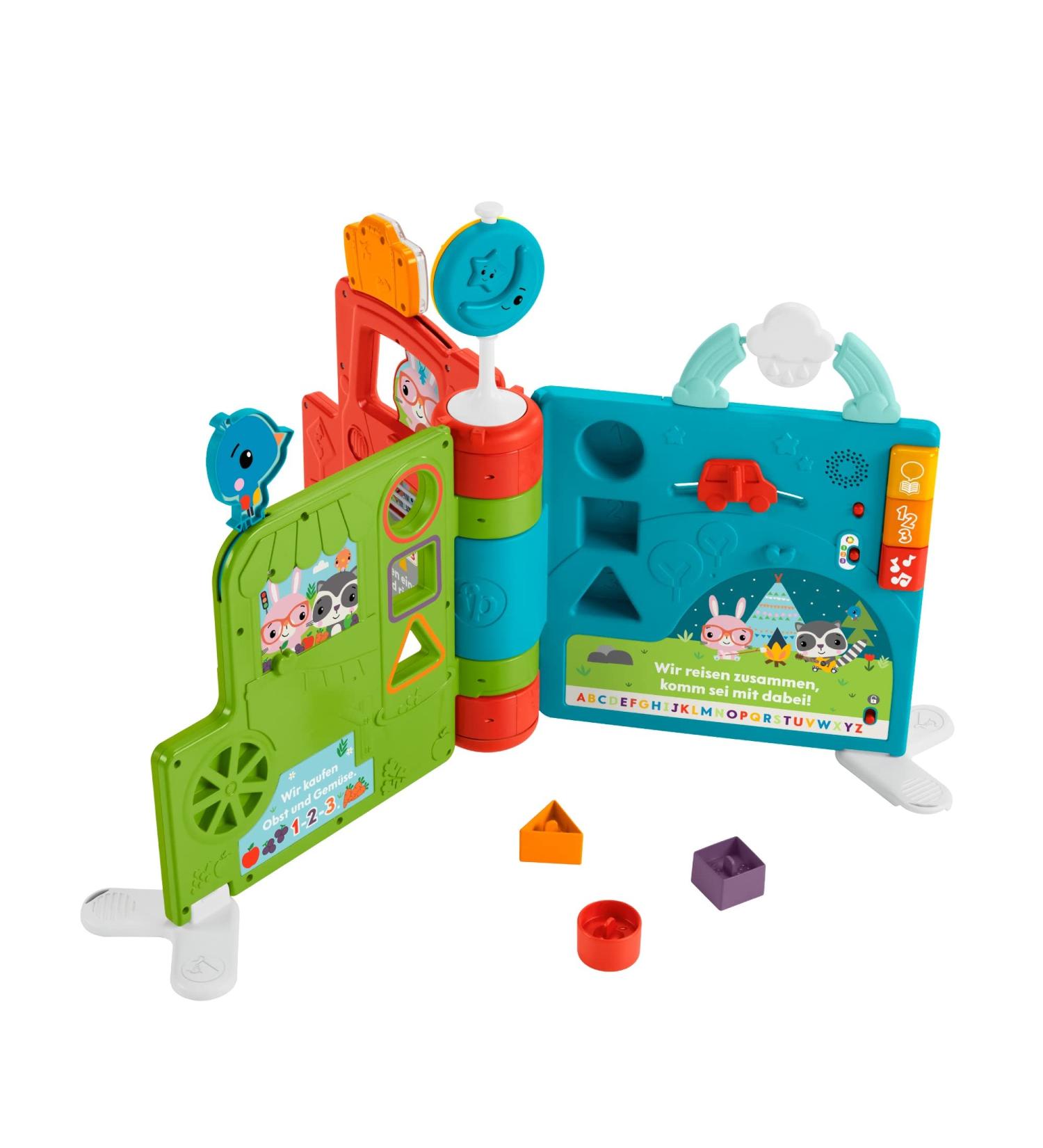 Fisher-Price HCL07 Giant Seat & Standing Adventure Book | Educational Electronic Toy for Babies & Toddlers (6+ Months) - Shop Now! - Buy Online on SooperMarket.com