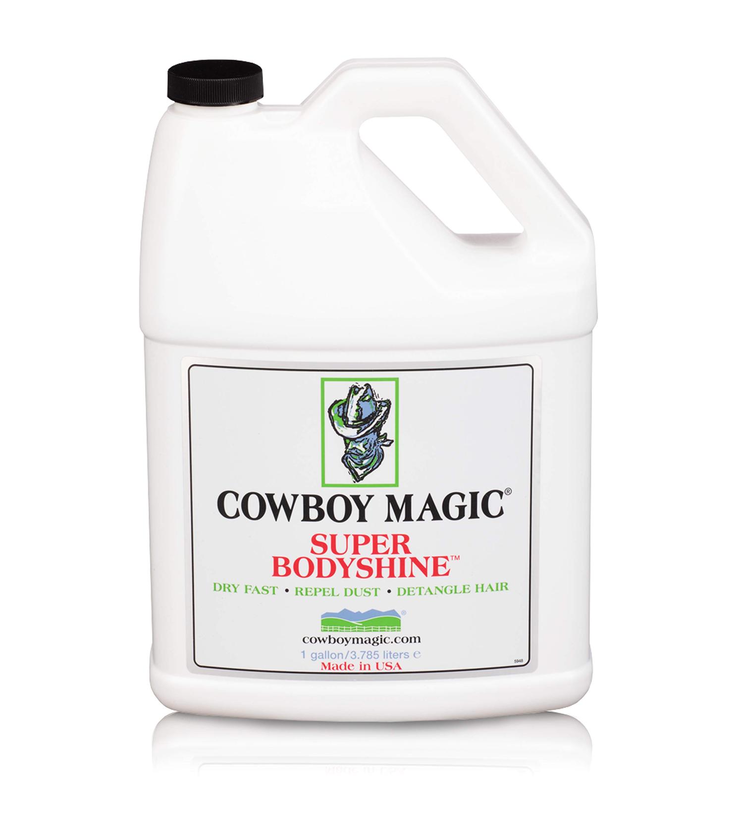 COWBOY MAGIC Super Bodyshine Gallon - Fast Dry, Repel Dust, Detangle Hair | Refill - Buy Online on SooperMarket.com