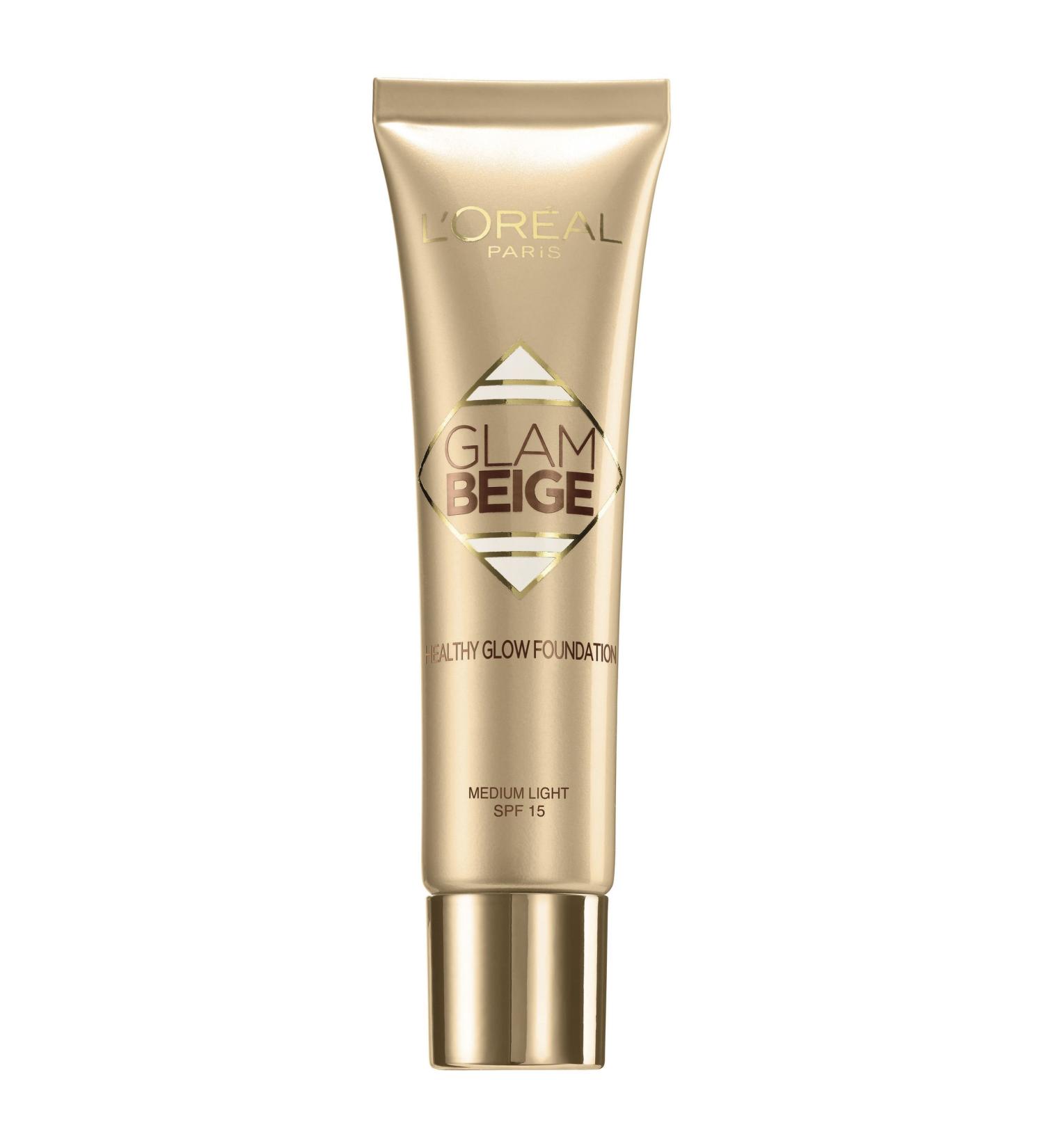L'OREAL Glam Beige Foundation - Natural Mineral SPF 20 - 30ml - Medium Clair | International Shipping Available - Buy Online on SooperMarket.com