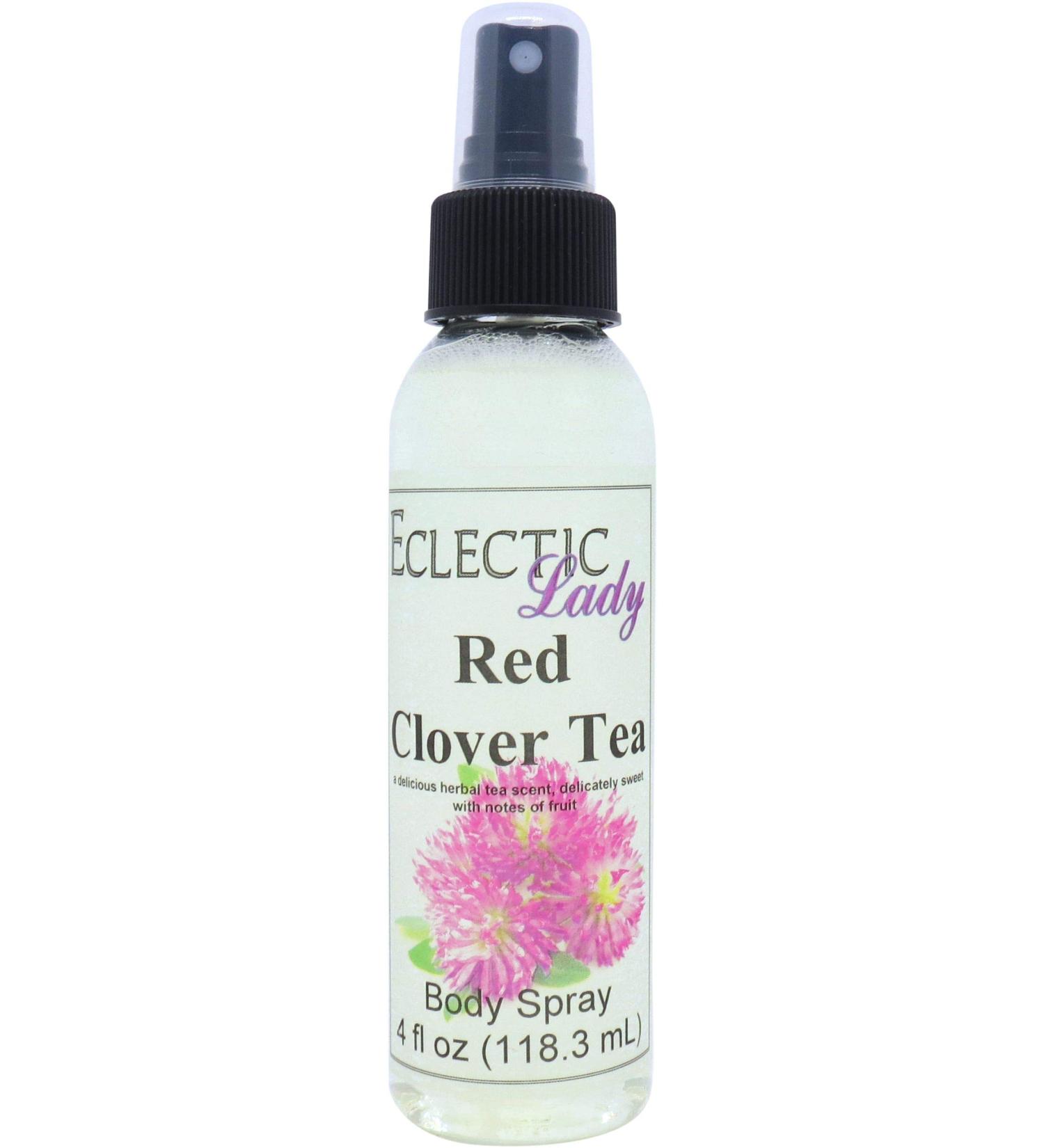 Red Clover Tea Body Spray 4 ounces Body Mist for Women with Clean Light & Gentle Fragrance Long Lasting Perfume with Comforting Scent for Men & Women Cologne with Soft Subtle Aroma For Daily Use 4 Fluid Ounces - Buy Online on SooperMarket.com