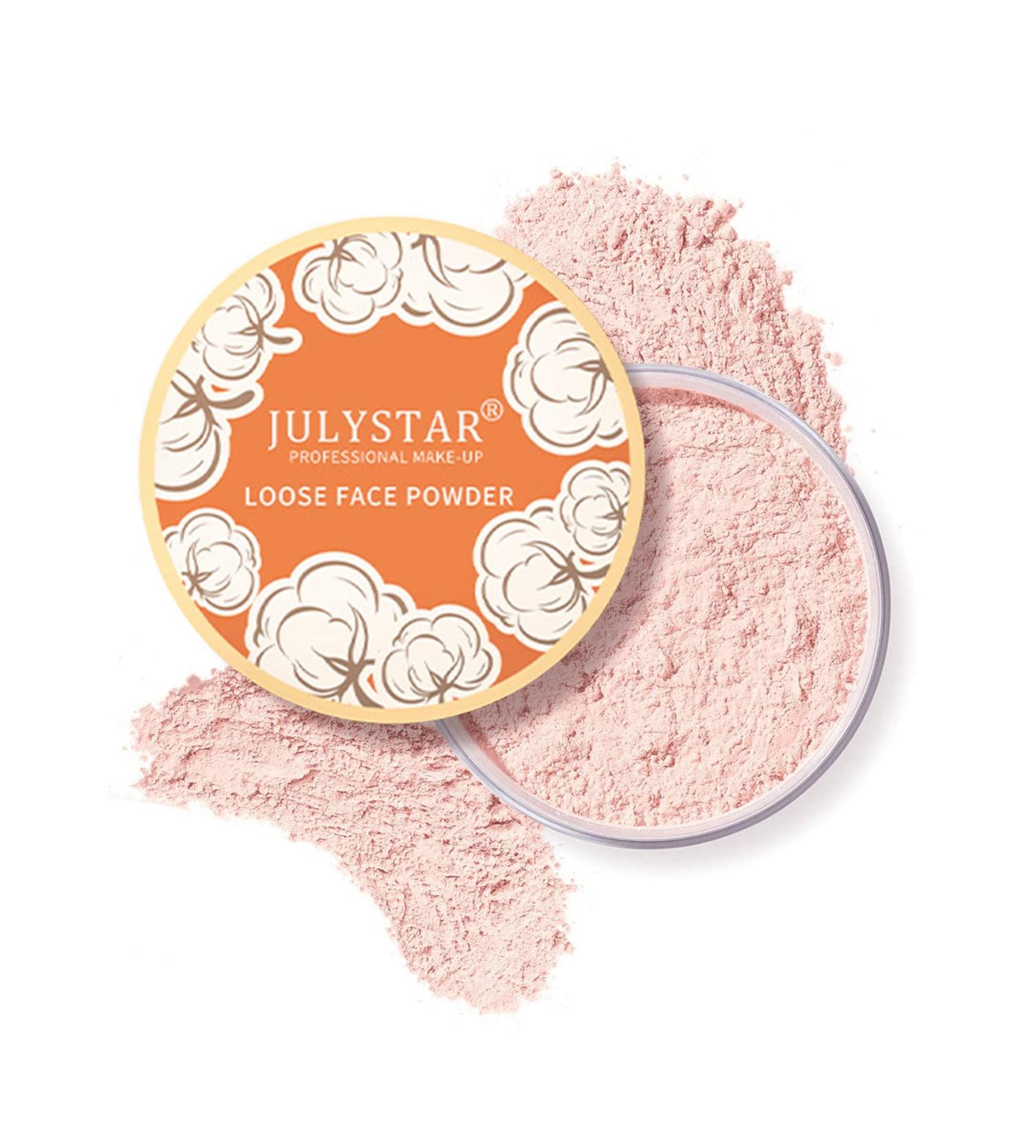 Buy Pink Loose Face Powder Matte Setting & Oil Control for Oily Skin | Waterproof & Long Lasting Makeup (02#Pink Complexion - Buy Online on SooperMarket.com