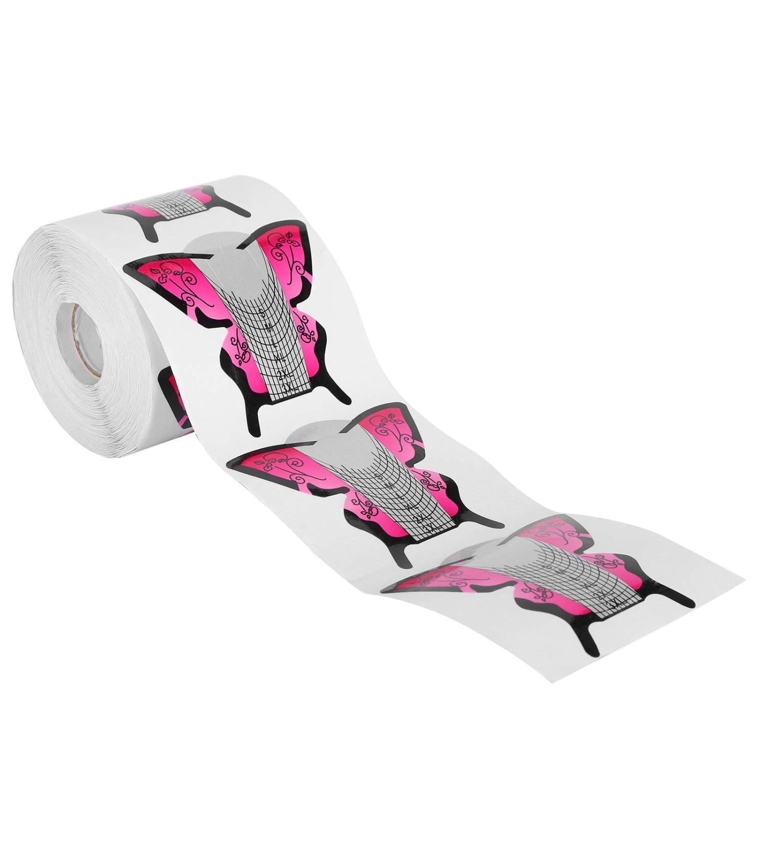 Nail Form Stable Durable Acrylic Nali Forms for Nail Art DIY for Beginners for Nail Technicians for Salon Nail Former Stickers - Buy Online on SooperMarket.com