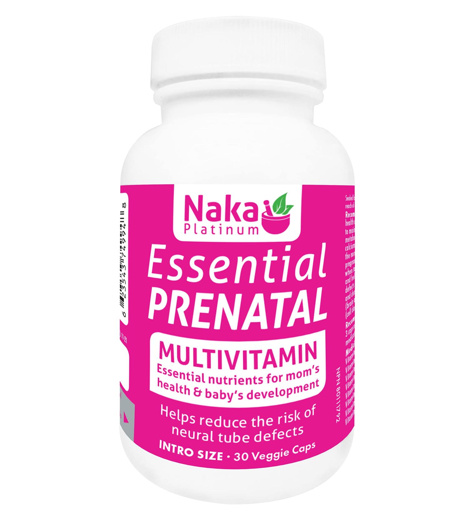 Naka Platinum Essential Prenatal - Multivitamin 30 Caps - Buy Online on SooperMarket.com