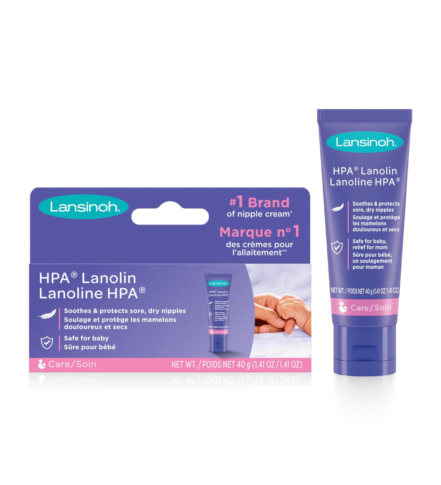 Lansinoh HPA Lanolin 40g - Soothing Nipple Cream for Breastfeeding Moms - Buy Online on SooperMarket.com
