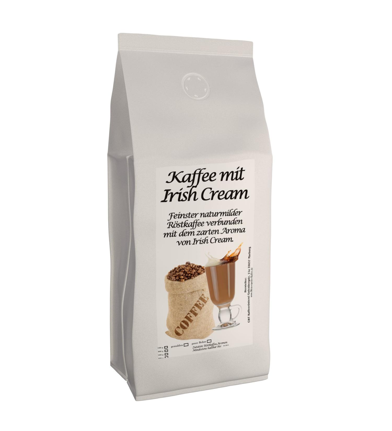 C&T Aroma Haffee - Irish Cream Flavored Coffee Ground 1000g | Premium Private Roaster Coffee - Buy Online on SooperMarket.com