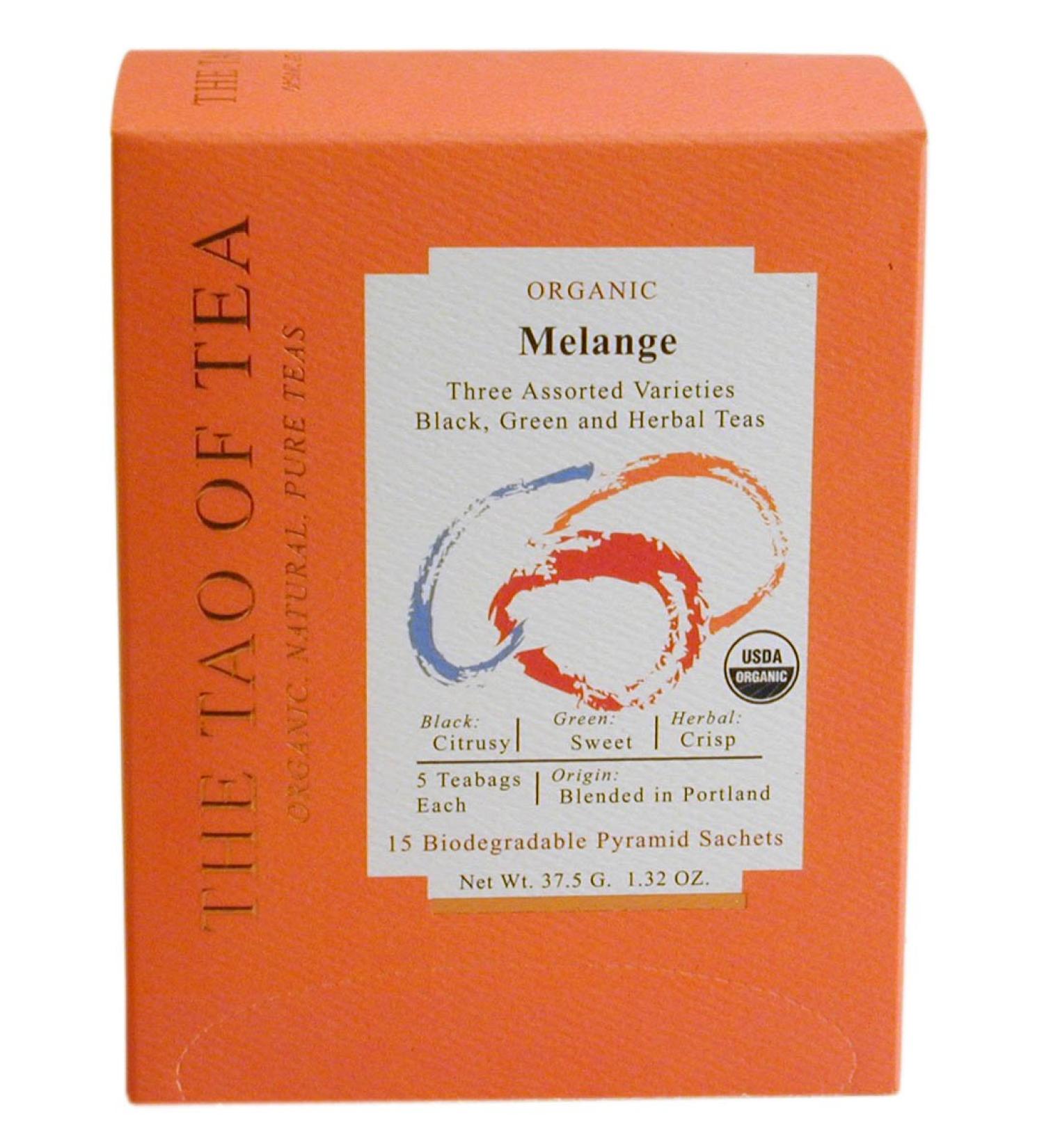 Tao of Tea Melange Assorted Pyramid Sachets 1.32oz - Exquisite Blend - Buy Online on SooperMarket.com