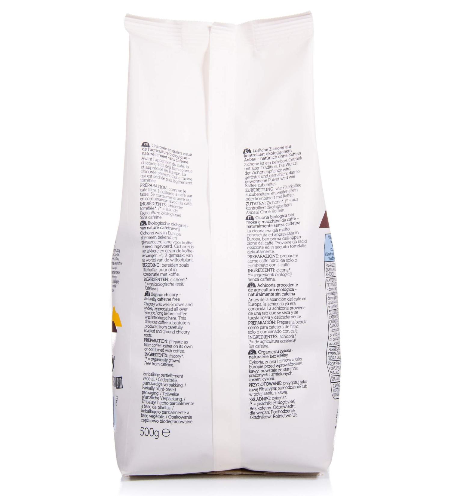 Buy Lima Organic Chicory (2 x 500g) - Premium Organic Chicory Coffee Substitute - Bulk Pack of 2 - Buy Online on SooperMarket.com