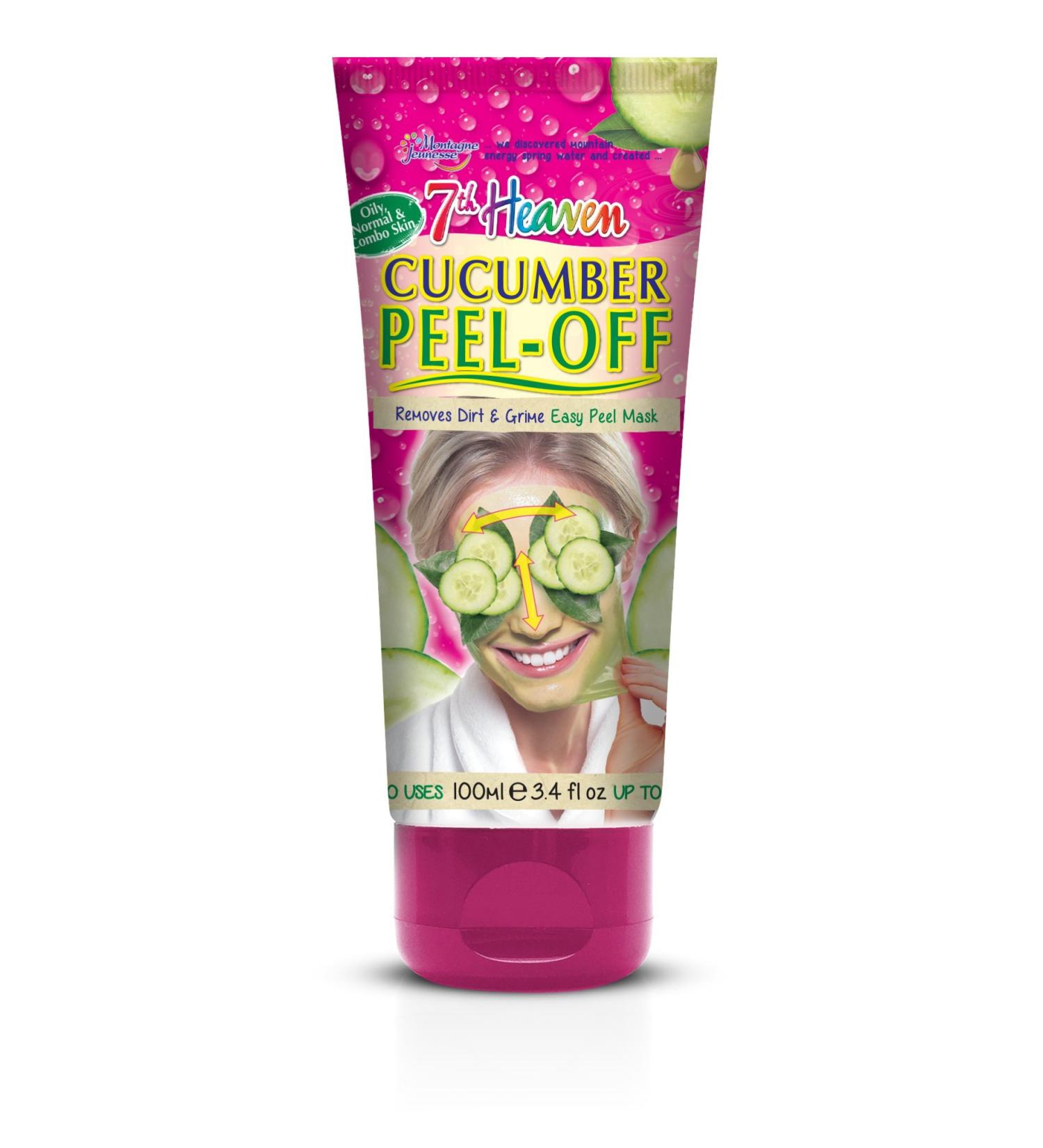 7th Heaven Cucumber Peel Off Tube 100ml