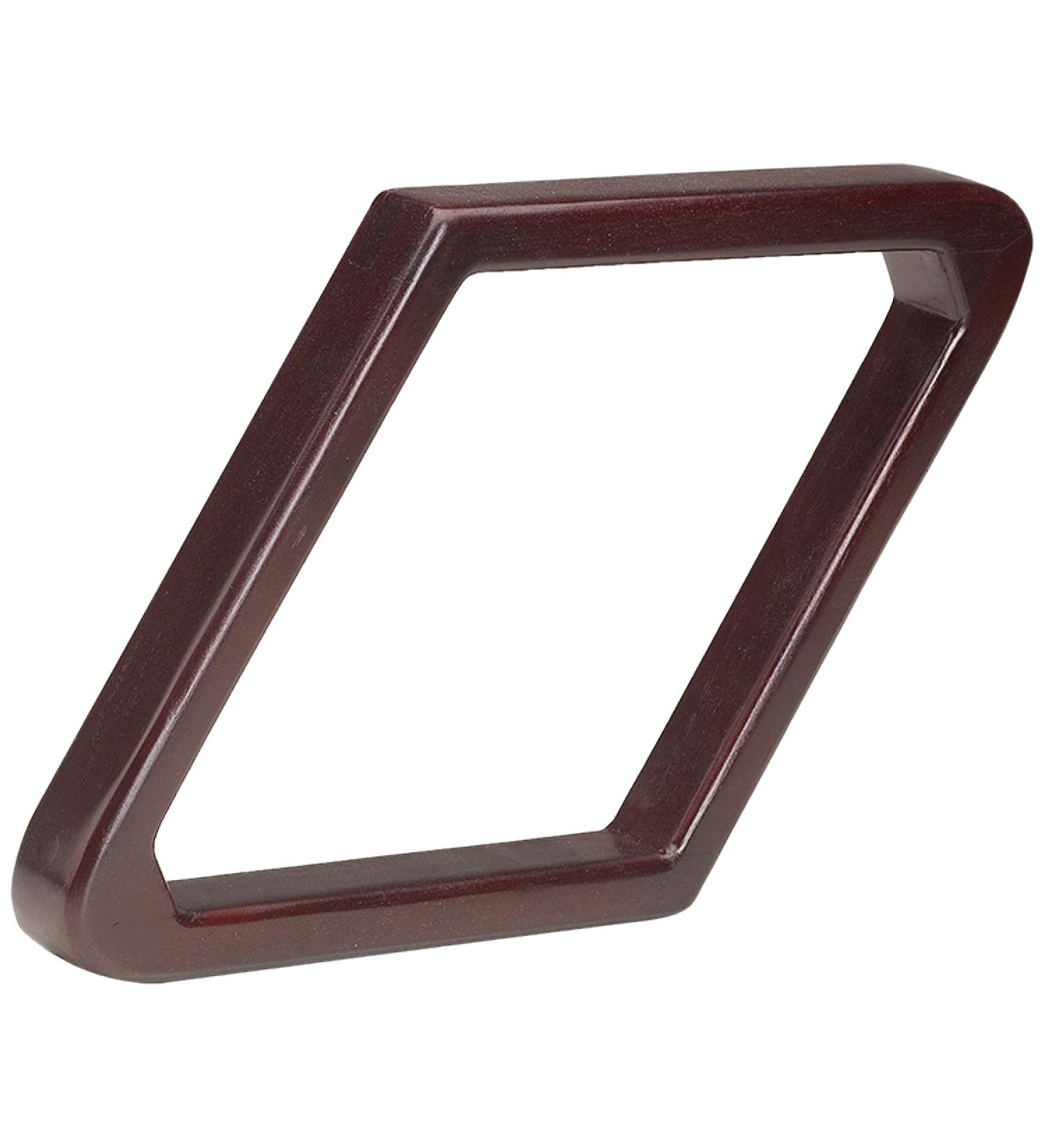 Pro Series TR9HD Heavy Duty Wooden Billiard Ball 9-Ball Diamond Racks black