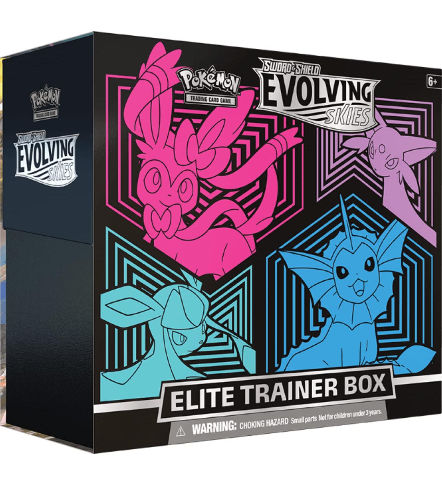 Pokemon SAS7 Evolving Skies Eliter Trainer Box - Blue