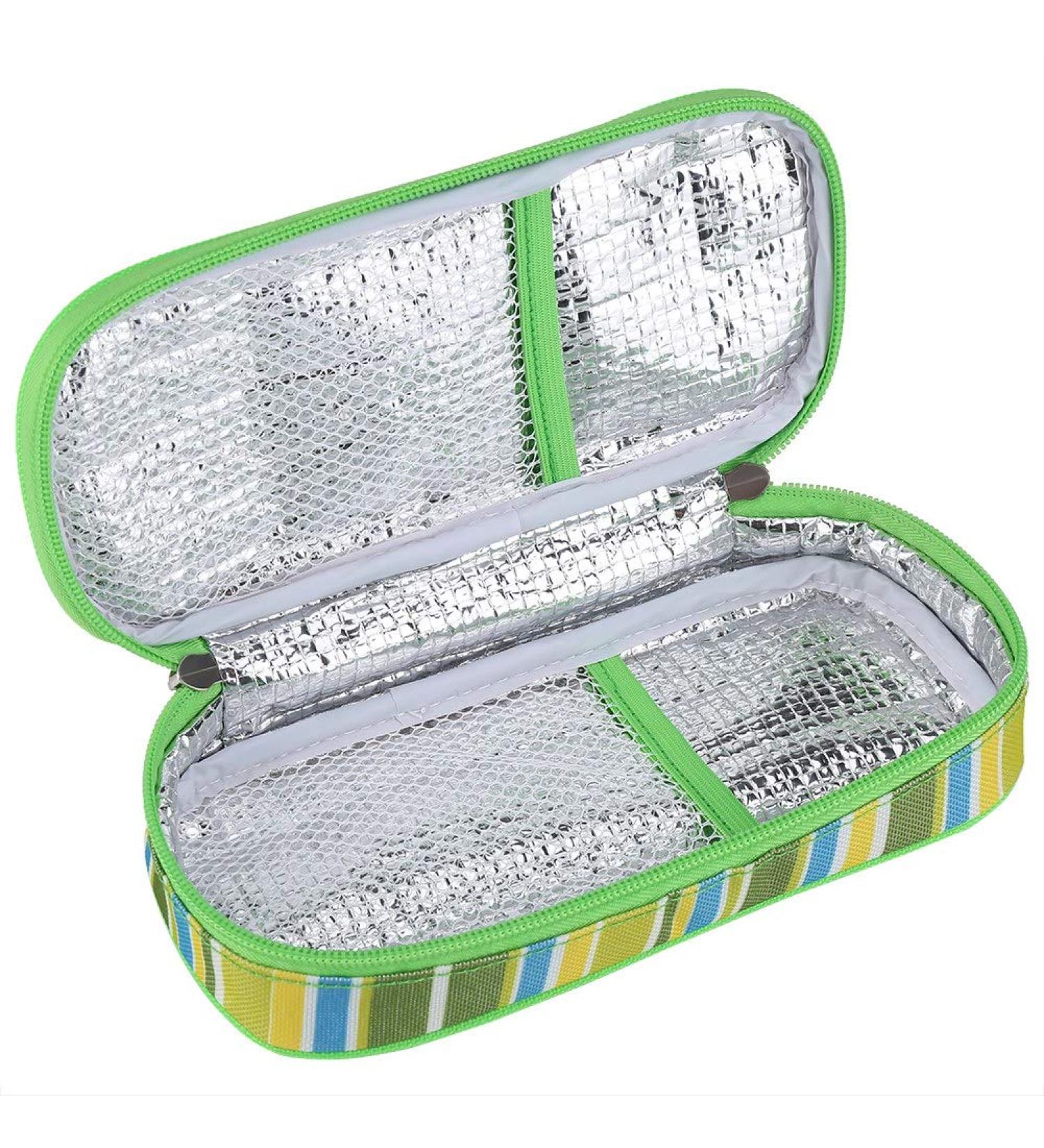Portable Diabetic Insulin Cooler Bag - Travel Case for Medical Insulation Cooling - Buy Online on SooperMarket.com