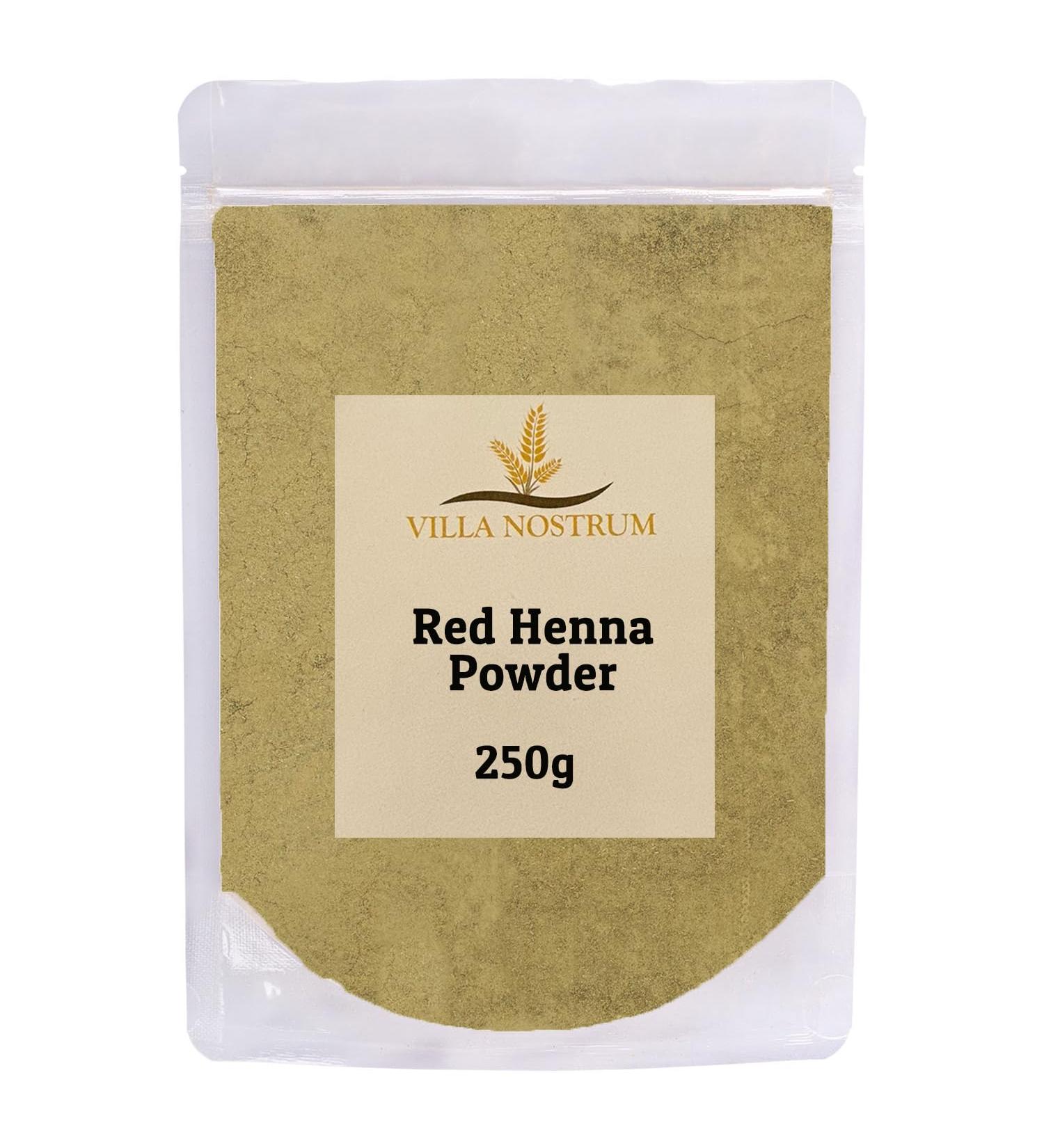 Red Henna Powder 250g by Villa Nostrum