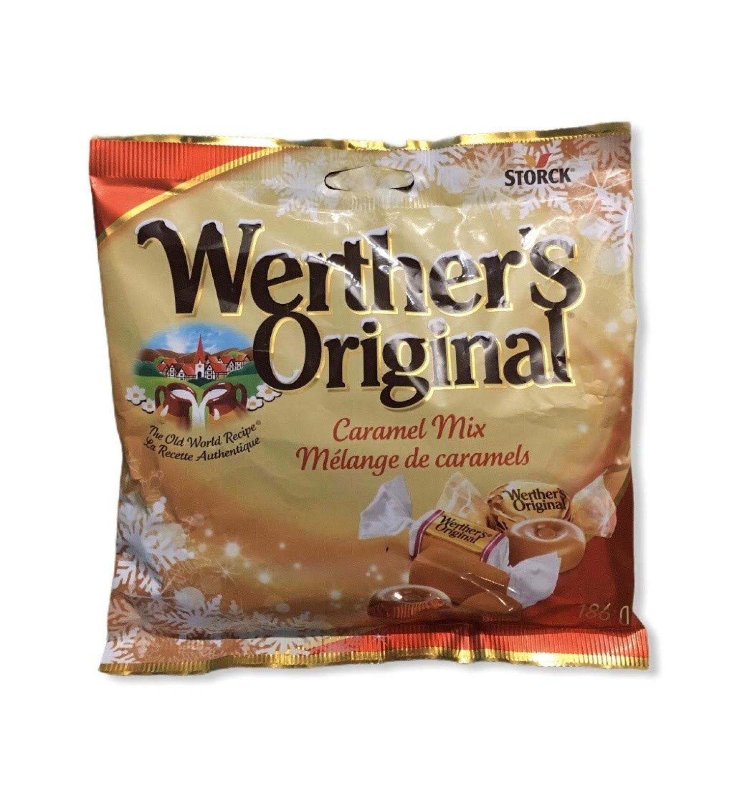 Storck Werther's Original Hard Candy Caramel Mix 186g Bag