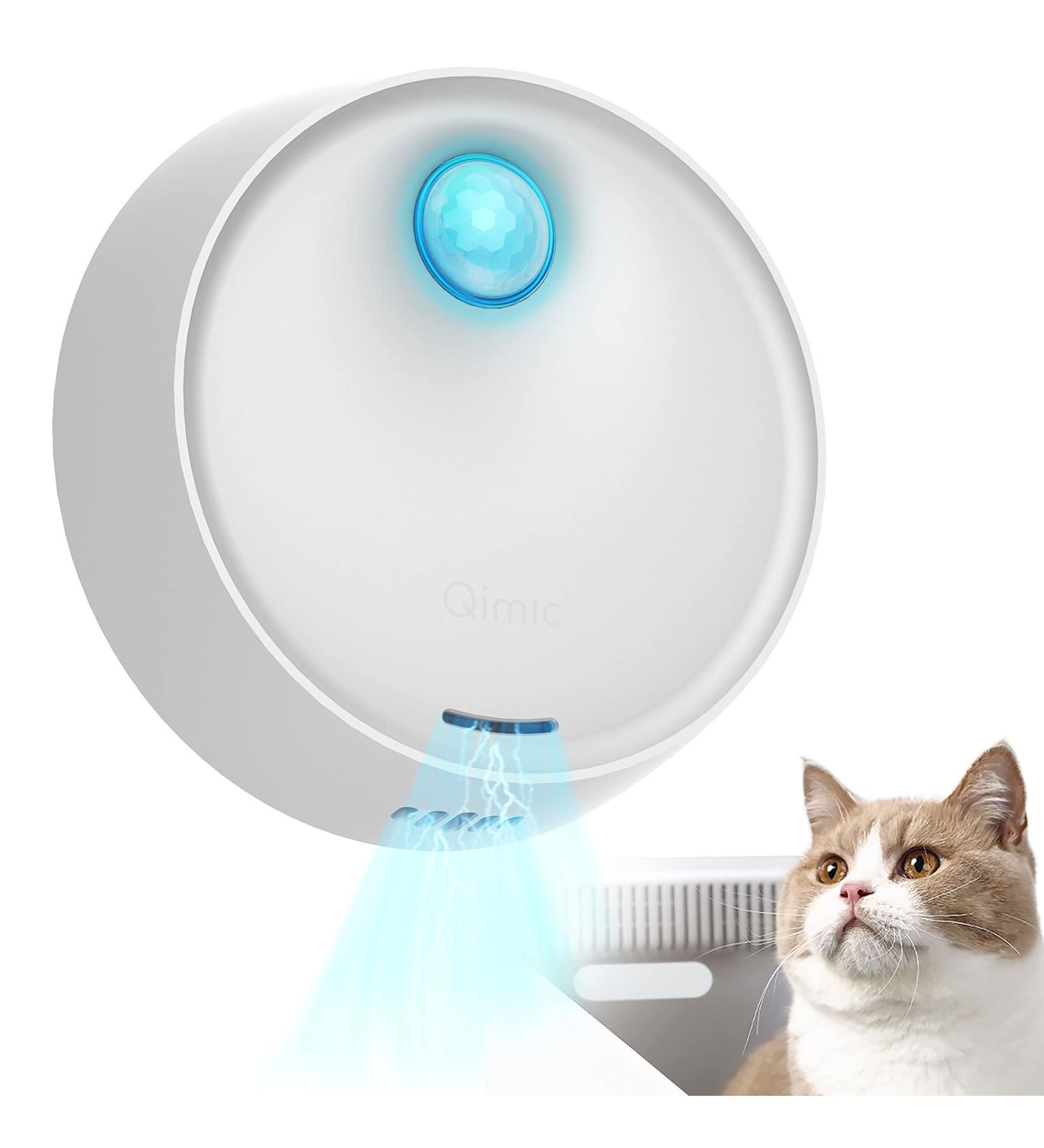 Qimic Cat Litter Deodorizer - Rechargeable Dust-Free Odor Eliminator for Litter Box, Shoe Box, and Kitchen - Buy Online on SooperMarket.com