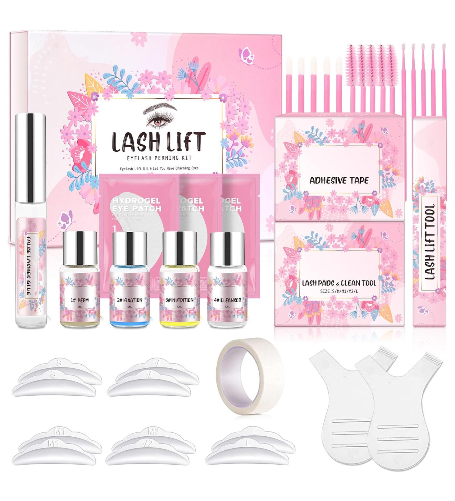 Lash Lift Kit for Salon & Home Use - Semi-Permanent Curling & Lifting Extension Set - Buy Online on SooperMarket.com