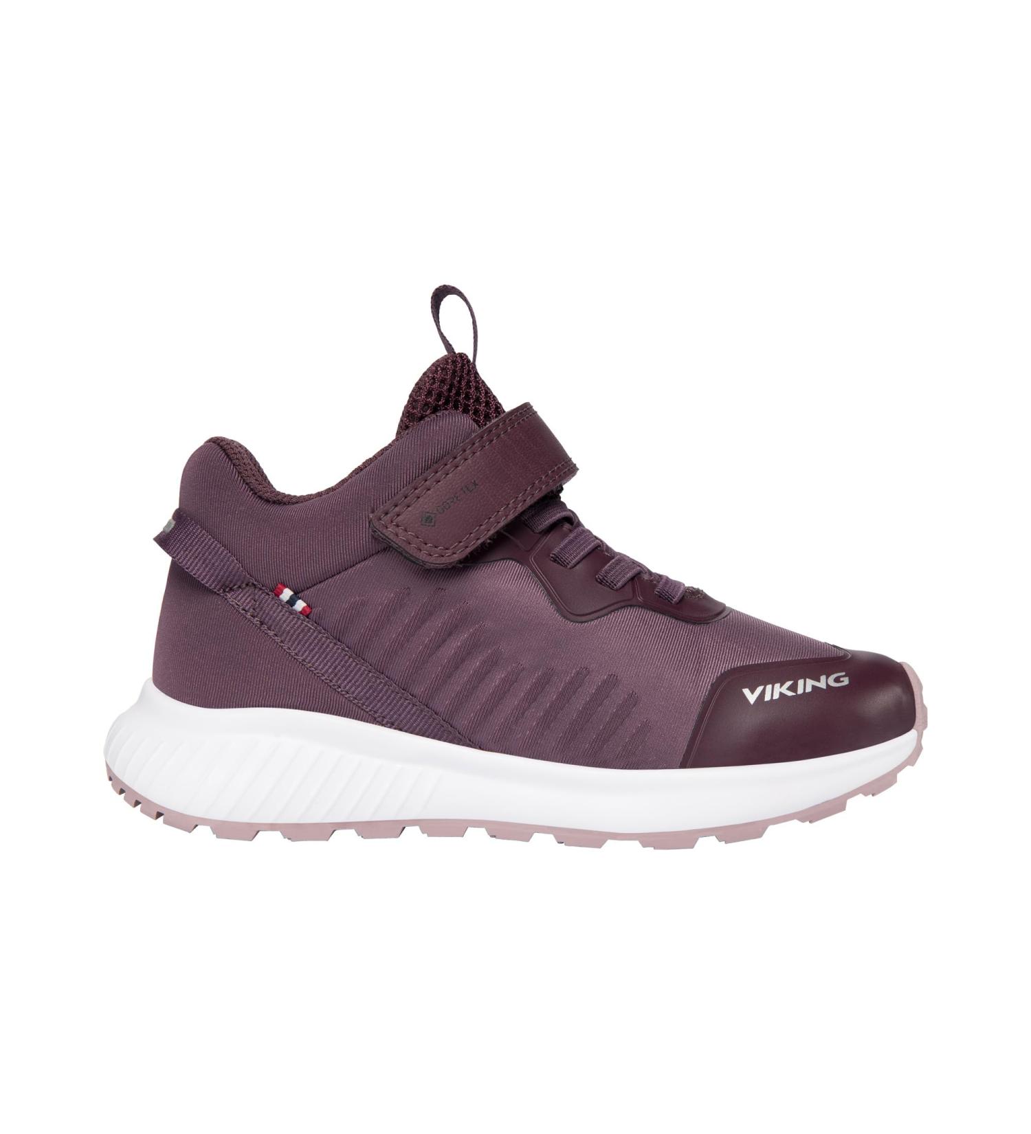 Viking Unisex Kids Aery Tau Mid GTX 1v Rain Shoe - EU 34 Narrow Grape | International Shipping Available - Buy Online on SooperMarket.com