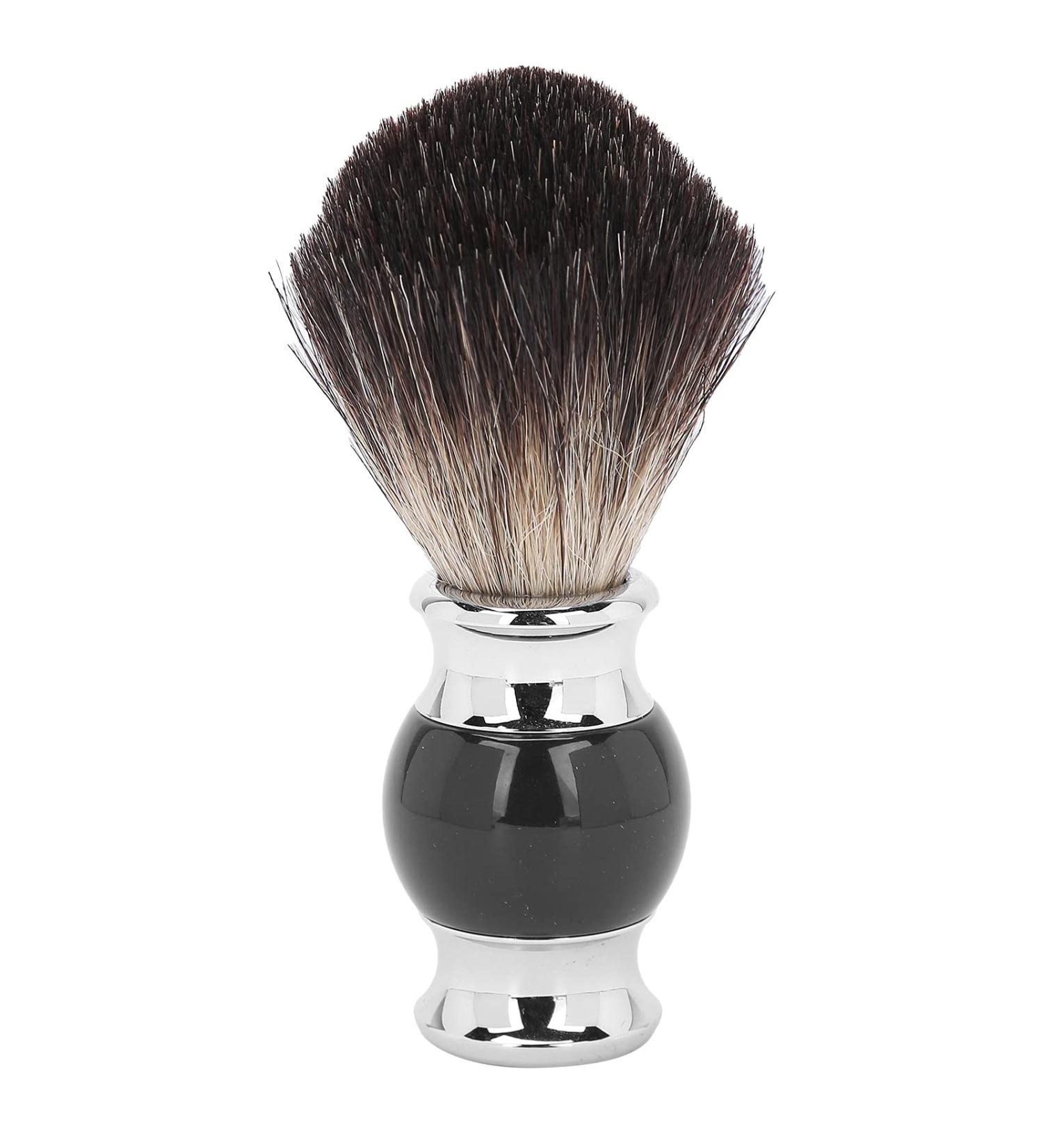 Premium Razor & Shaving Brush for Men | Soft Bristle Barber Beard Brush | Perfect for Home & Salon Use - Buy Online on SooperMarket.com
