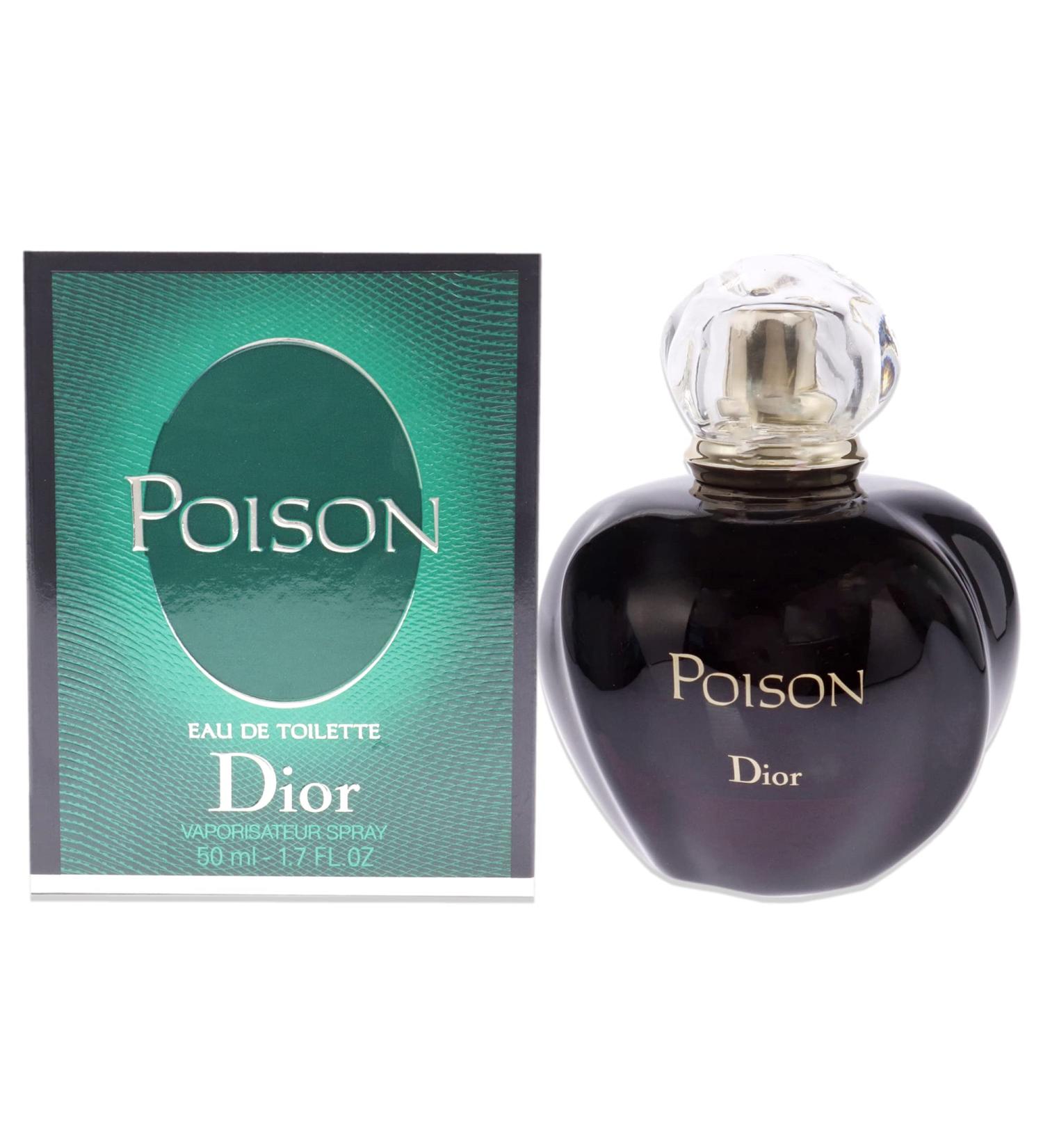 Poison By Christian Dior For Women. Eau De Toilette Spray Black 1.7 Fl Oz Spicy 1.7 Fl Oz (Pack of 1) - Buy Online on SooperMarket.com
