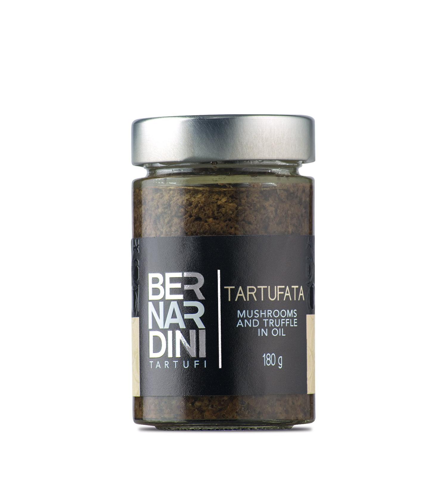 BERNARDINI TARTUFI Tartufata Mushrooms Truffles & Olives 6.5oz: Premium Italian Truffle Spread - Buy Online on SooperMarket.com