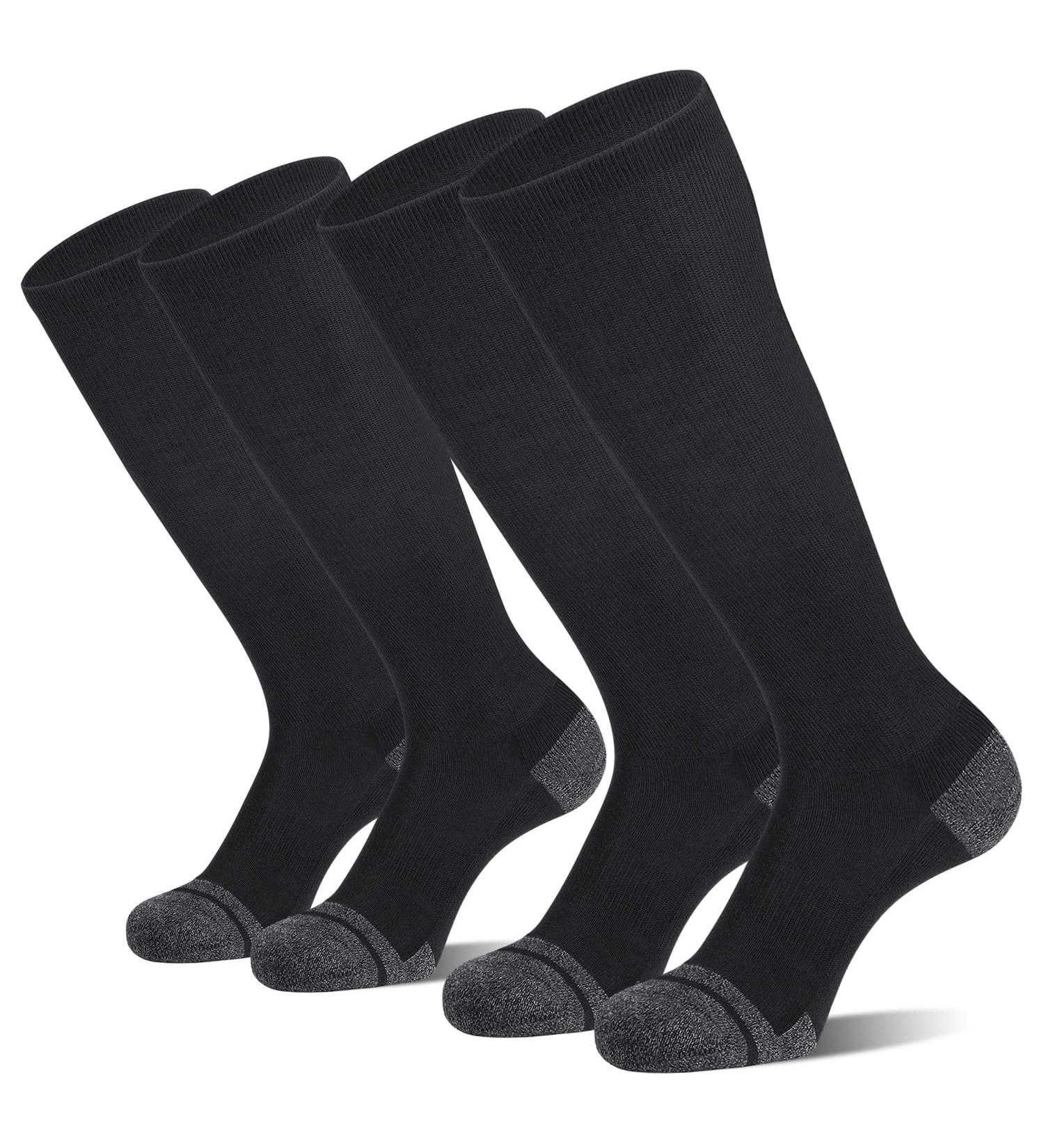 CS CELERSPORT Over the Calf Baseball Socks - Youth, Kids & Adult - 2 Pack - Black - Buy Online on SooperMarket.com