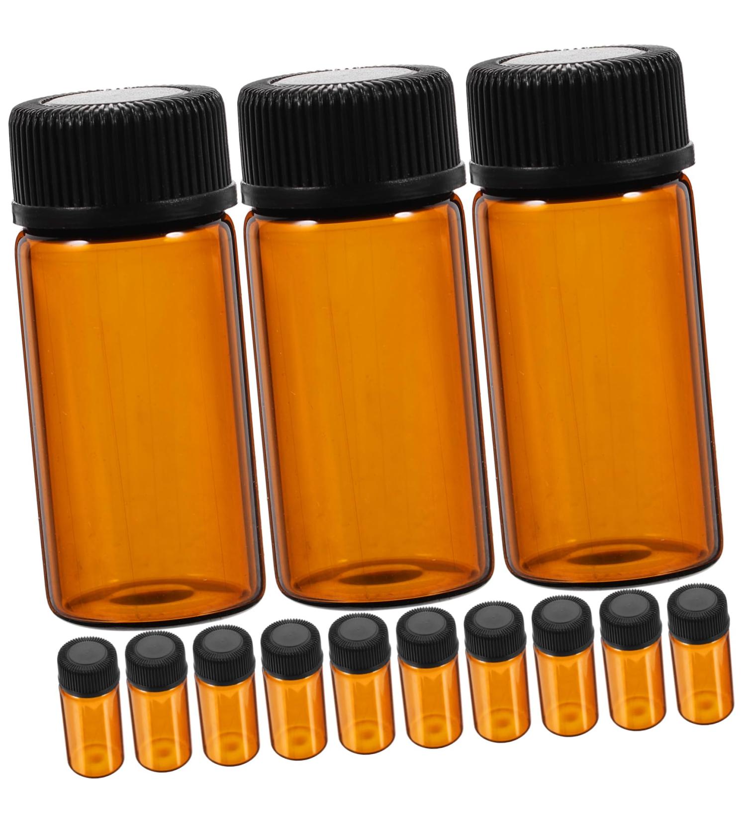 NOLITOY 100pcs Essential Oil Bottle - Glass Empty Oil Bottles for Travel & DIY Blends - Perfect for Aromatherapy & Home Usage - Buy Online on SooperMarket.com