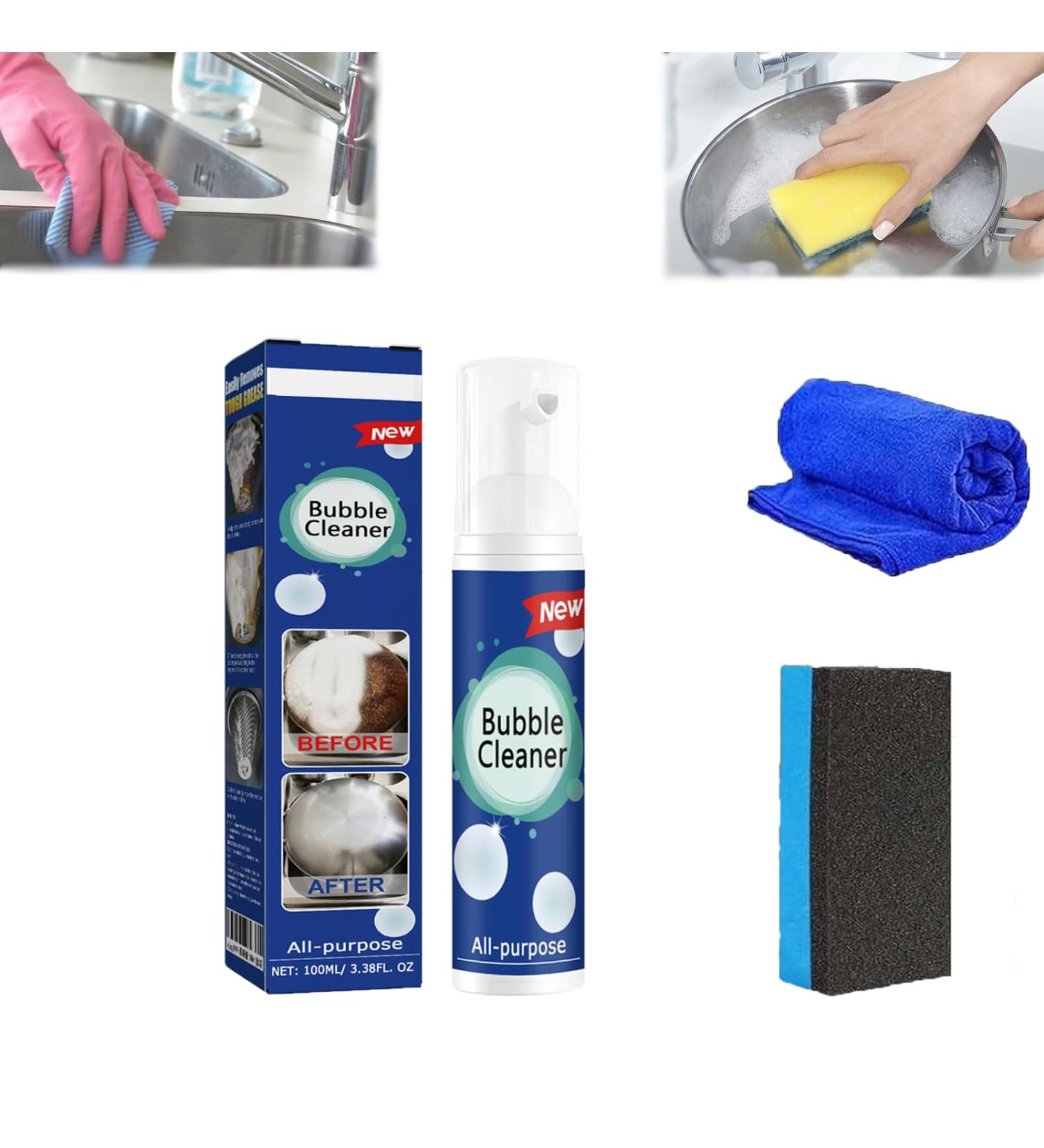 Acssart Foam Cleaner Acssart Cleaner acssart foam cleaner bathroom Kitchen Heavy Oil Stain Foaming Cleaner Bubble Cleaner Foam Spray Bathroom All Purpose Rinse Free Cleaner Spray (1 100ML) 1 0.06 ml (Pack of 500) - Buy Online on SooperMarket.com