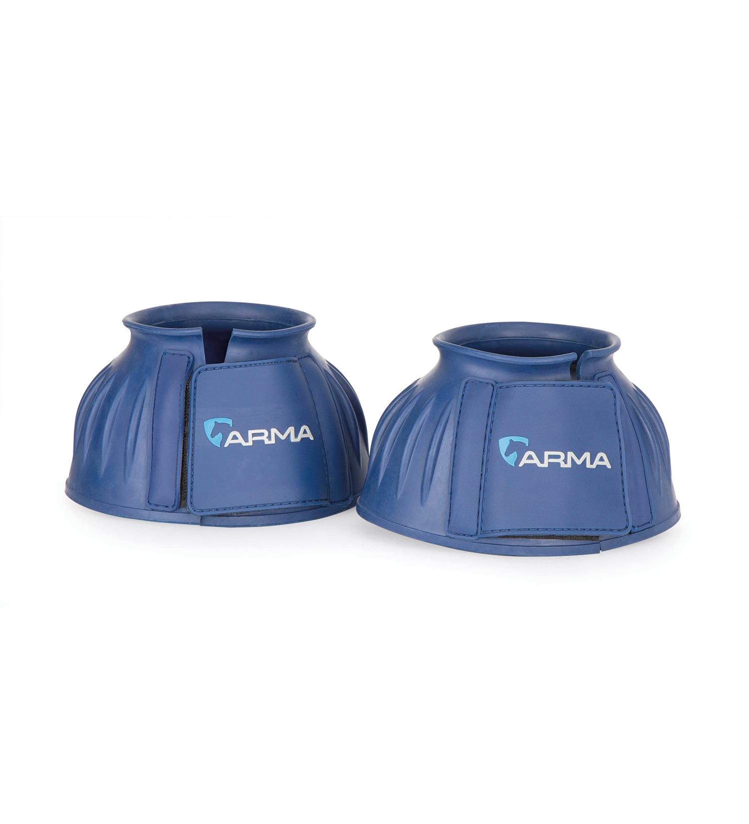 Shires ARMA Touch & Close Over-Reach Boots Large Royal Blue