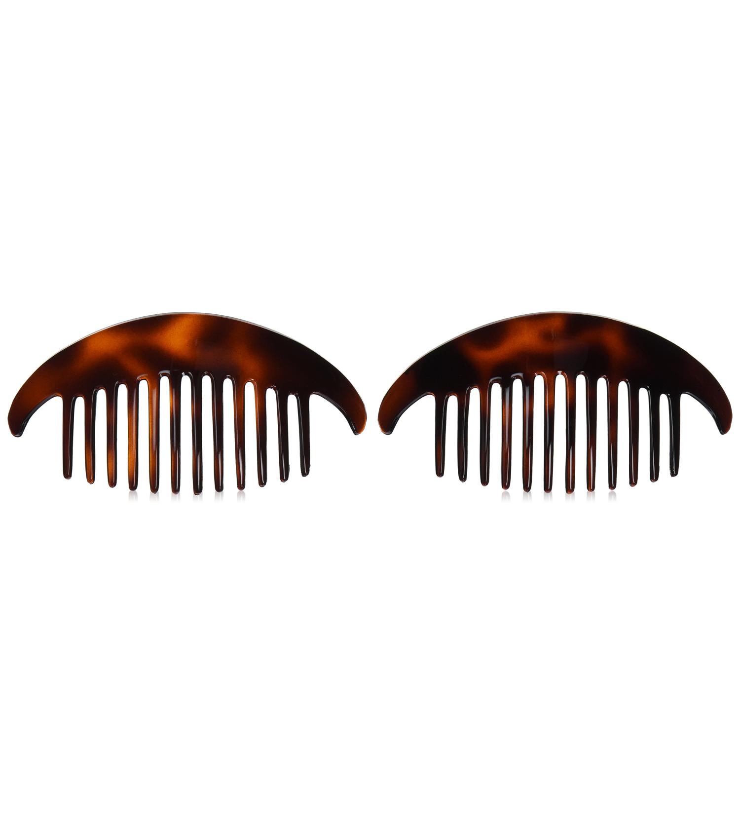 Caravan Large Interlocking Comb Pony Tortoise Shell Pair - 2 Count - Buy Online on SooperMarket.com