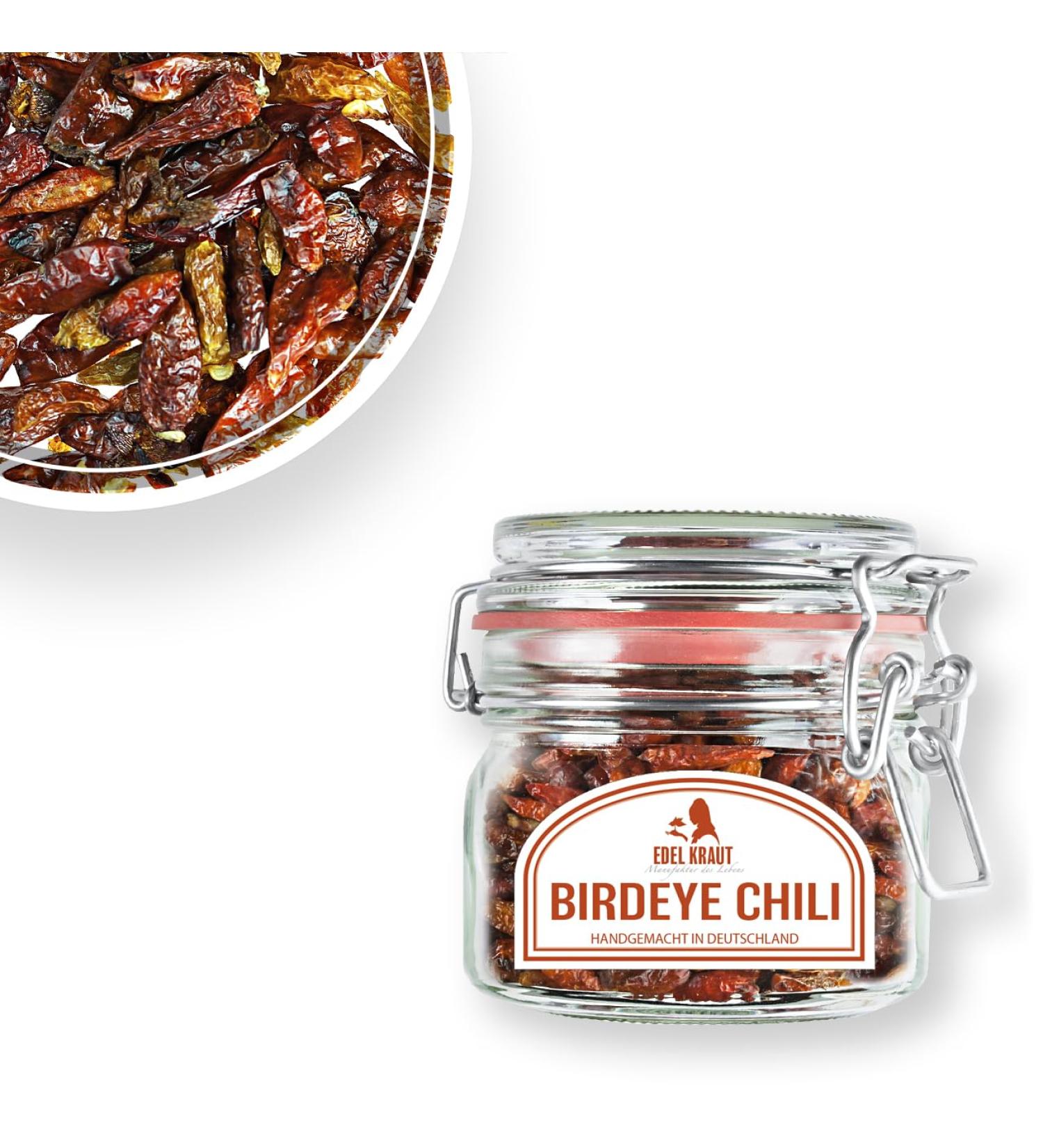 NOBLE HERB Organic Bird Eye Chili - Premium Quality 50g | International Shipping Available - Buy Online on SooperMarket.com