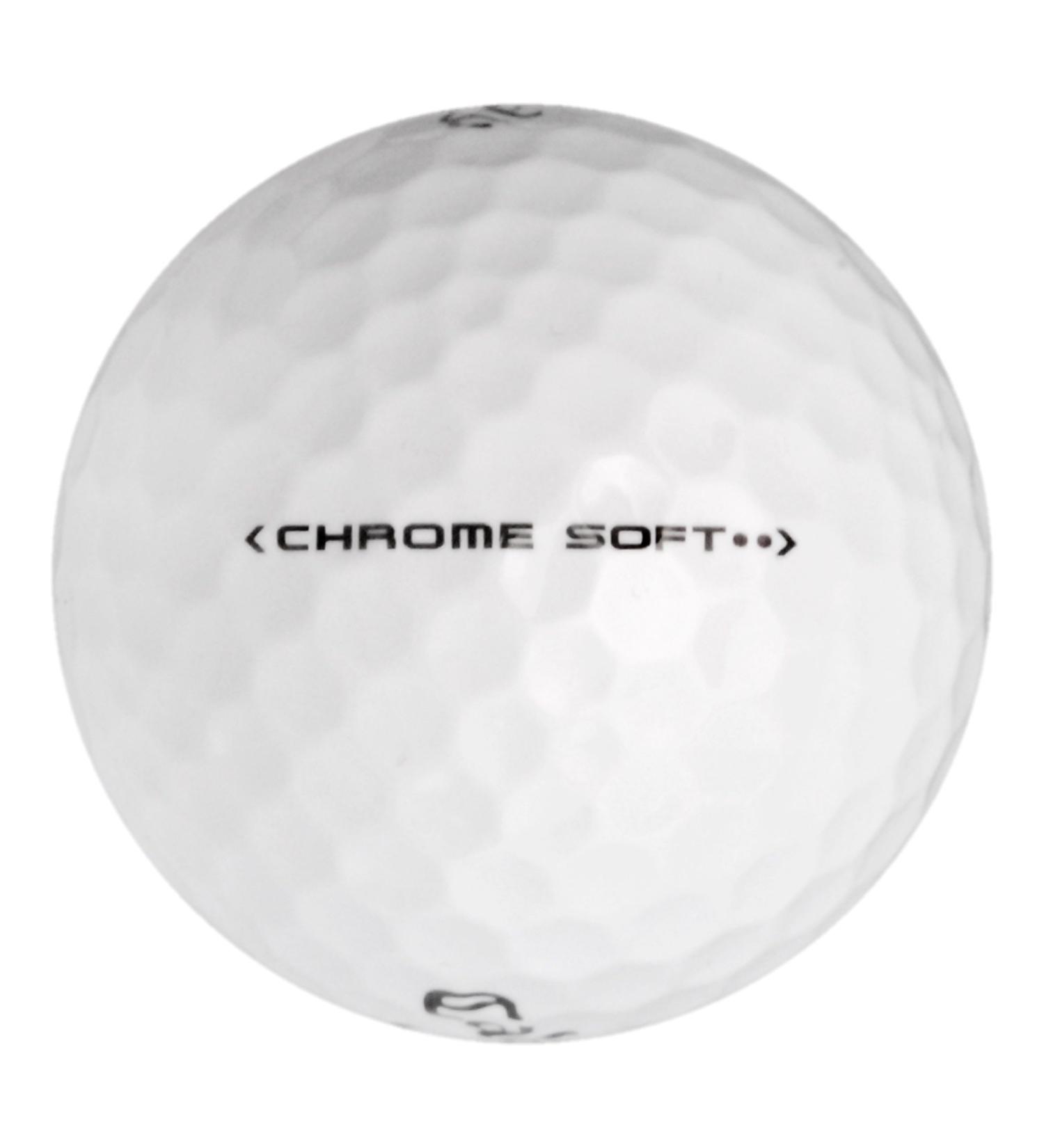 Callaway 50 Chrome Soft - Value (AAA) Grade - Recycled (Used) Golf Balls,White