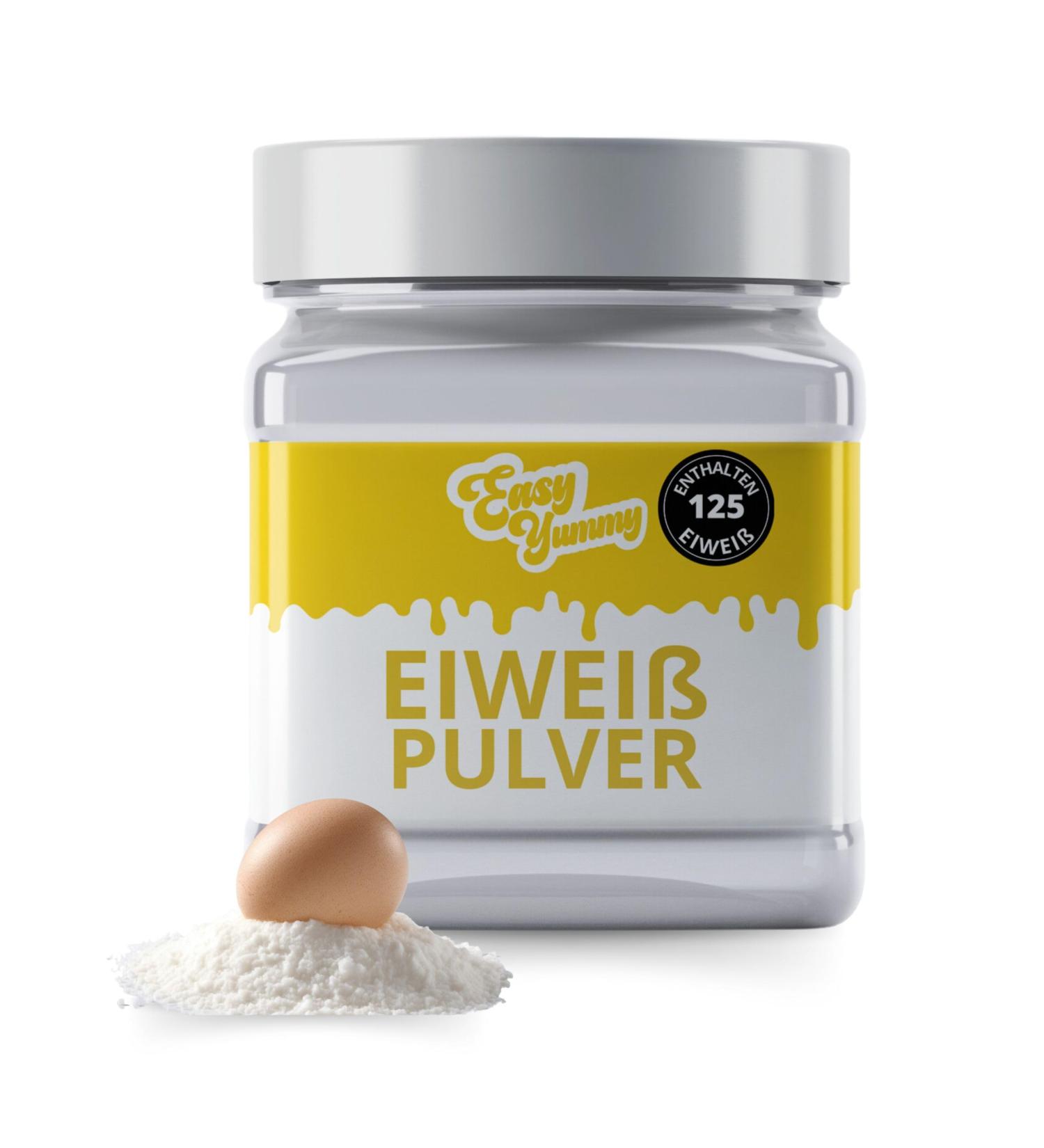 Easy Yummy Egg White Powder for Baking - 500g | 100% Pure Egg Powder for Perfect Bakes - Buy Online on SooperMarket.com