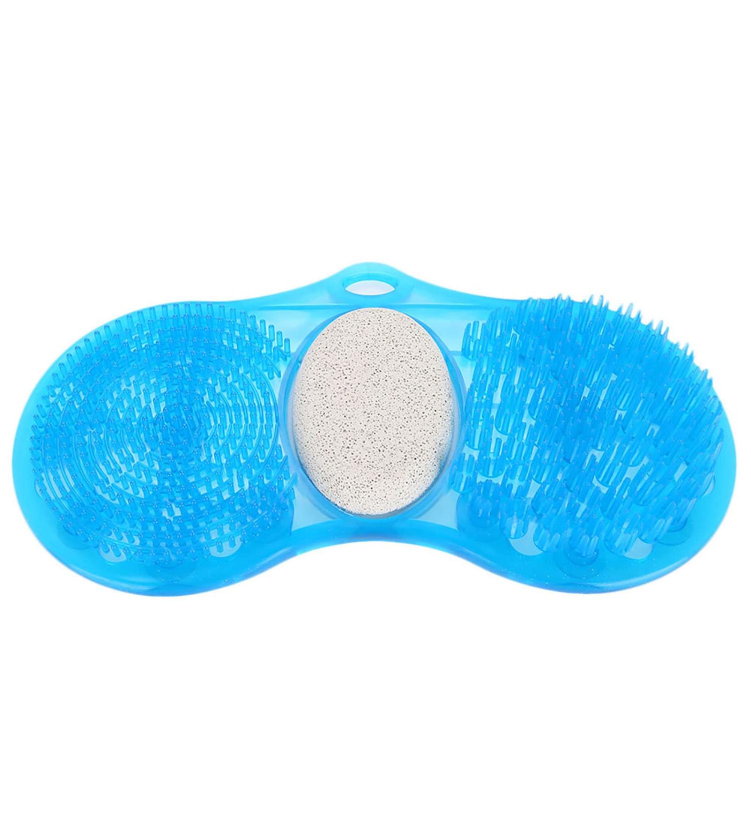 Shower Foot Scrubber Mat - Massage and Cleanse Feet Easily - Buy Online on SooperMarket.com