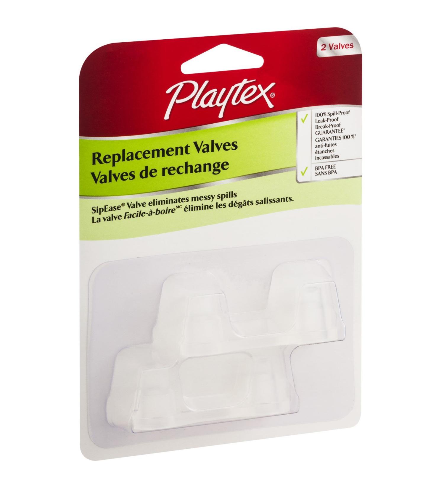 Playtex Spill-Proof Cup Replacement Valves - 1 Pack Of 2 Count