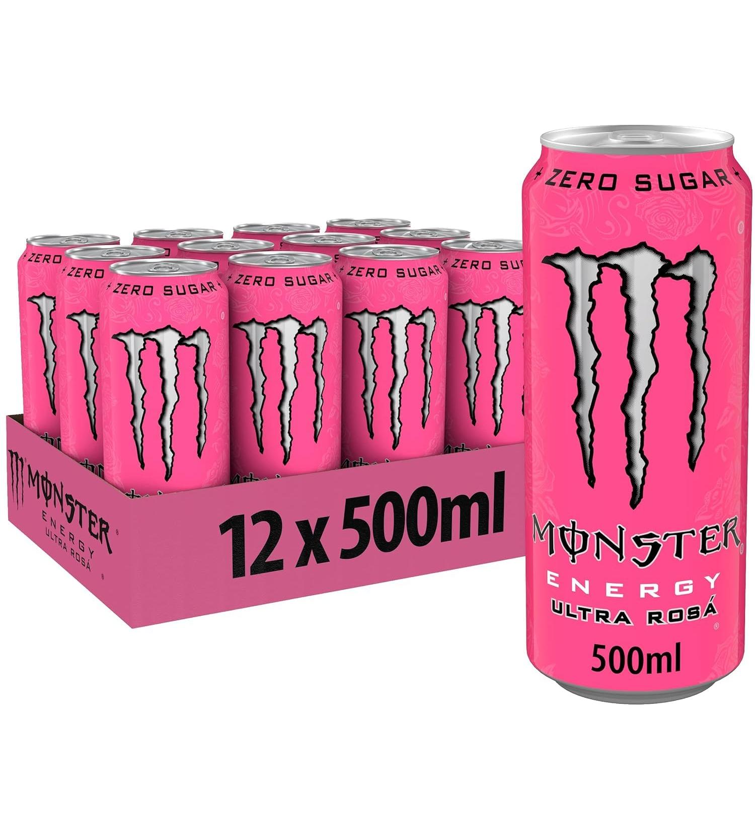 Monster Energy Drink Ultra Rosa 12 x 500ml - Buy Online on SooperMarket.com