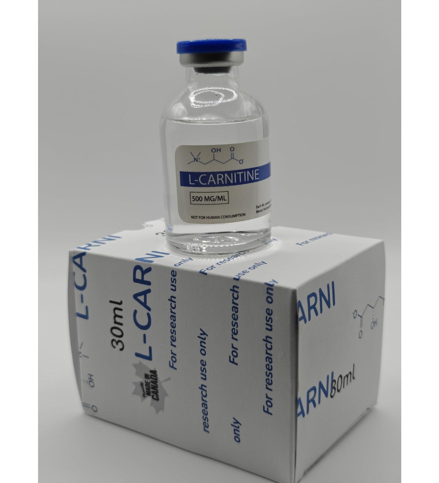 Injectable L-Carnitine 500mg/ml (5ml) - Buy Online on SooperMarket.com