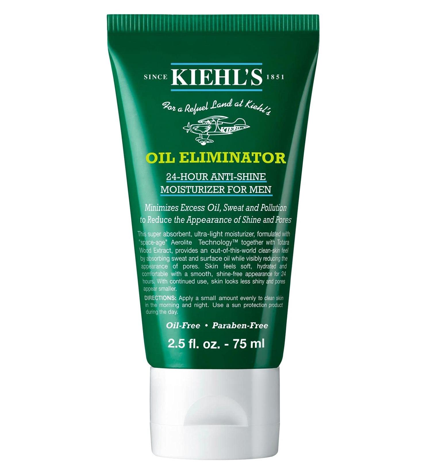 Kiehl's Men's Oil Eliminator 24-Hour Moisturizer - 2.5 oz - Buy Online on SooperMarket.com