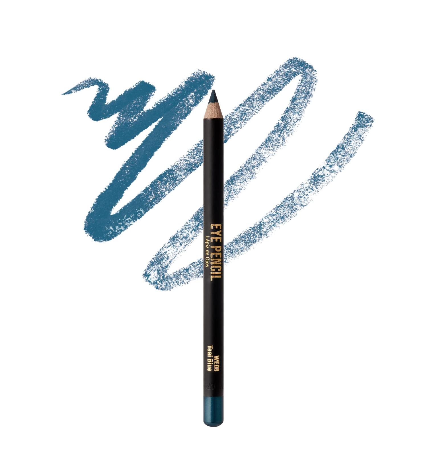 kiss new york Professional Slim Eye Pencil | Creamy Soft Eyeliner in Teal Blue | Long-Lasting Water-Resistant Formula for Natural Eye Makeup - Buy Online on SooperMarket.com