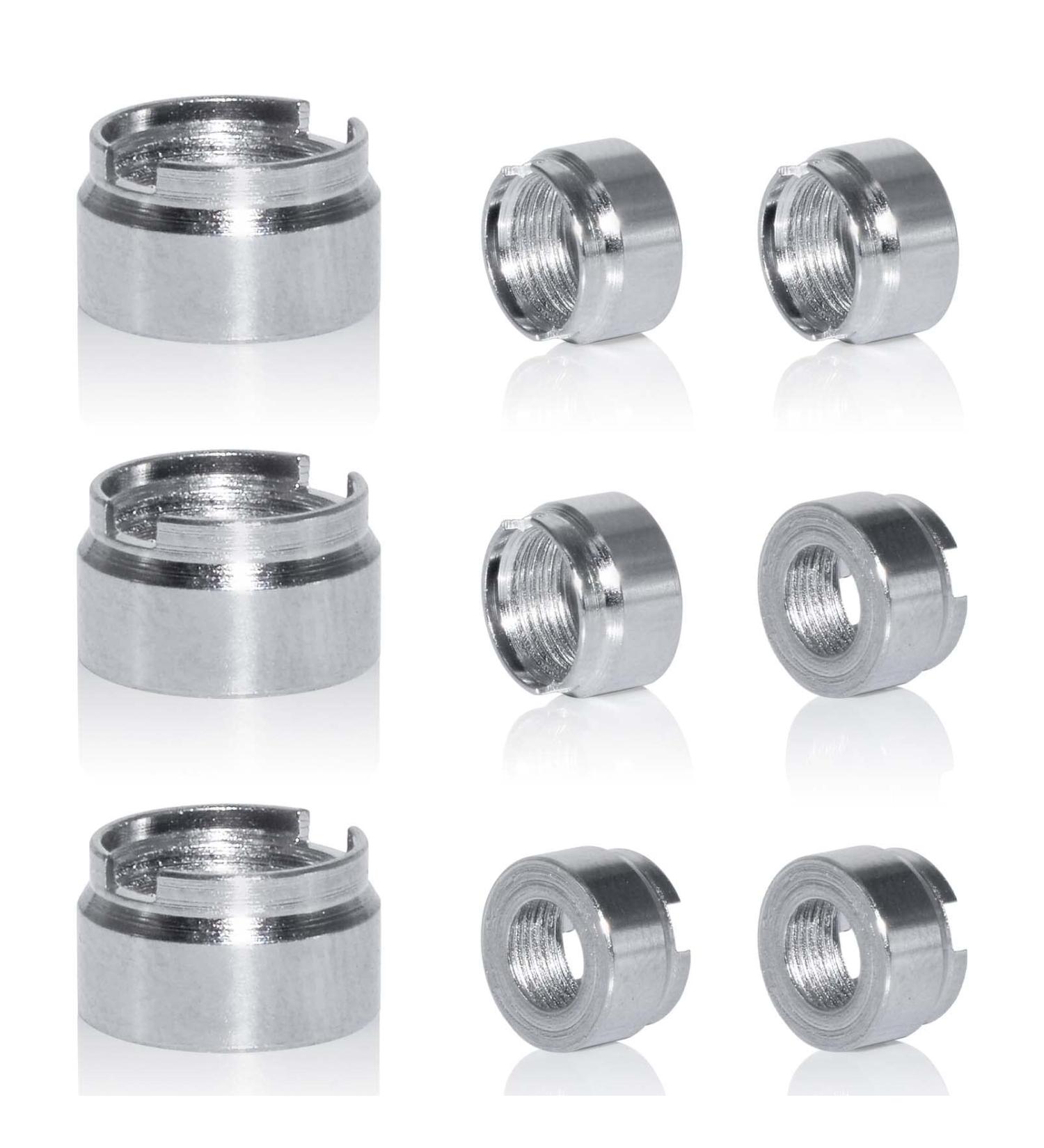 9 Pack Universal Silver Magnetic Ring - 510 Adapter - Buy Online on SooperMarket.com