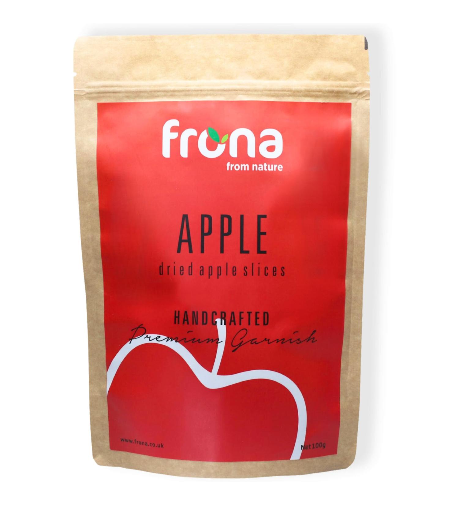 Frona Dried Fruit Cocktail Garnish Slices I Dehydrated Fruit - 100g Pouch (Apple) - Buy Online on SooperMarket.com