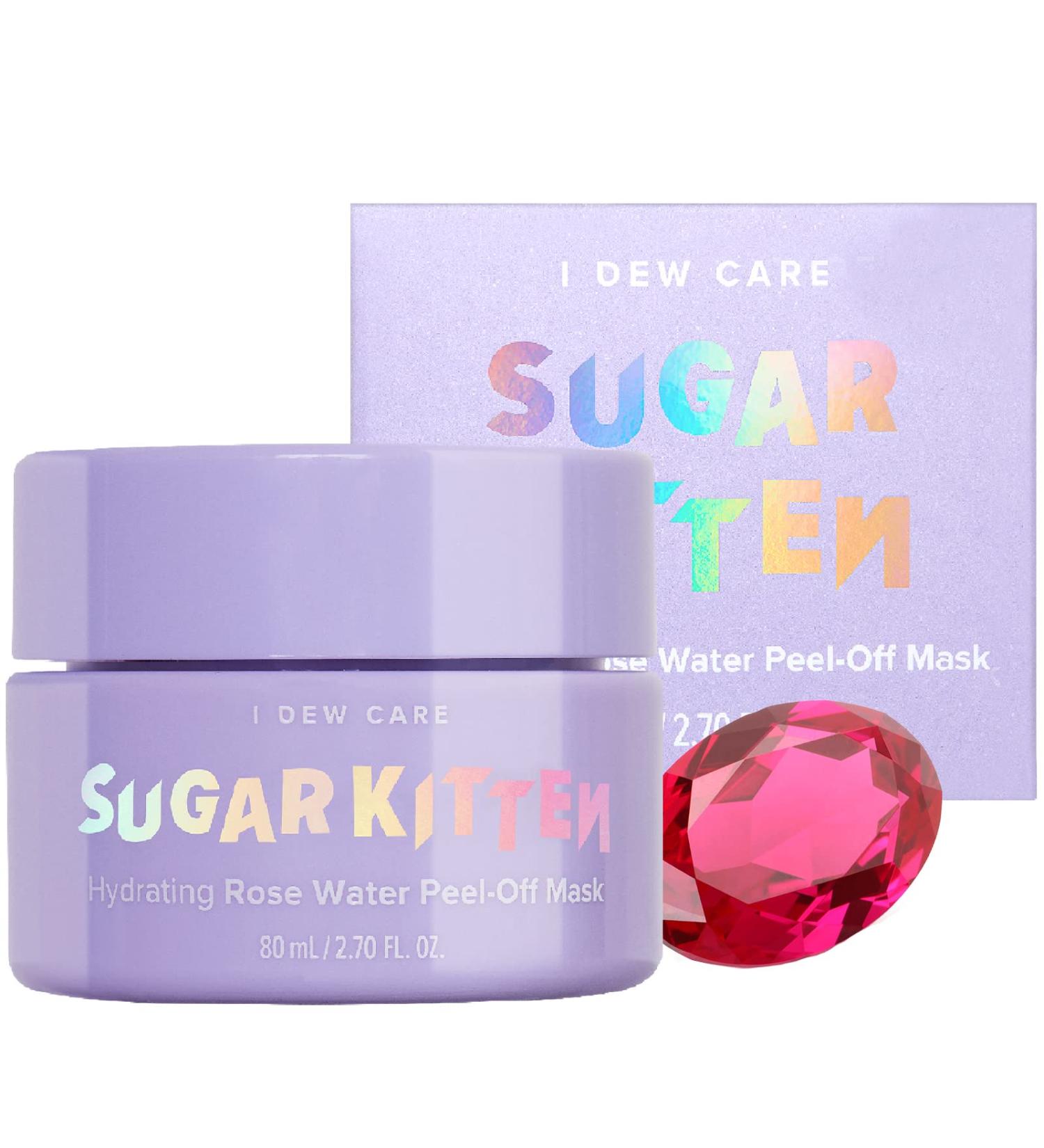 I DEW CARE Sugar Kitten Peel-off Mask | Hydrating Face Mask with Hyaluronic Acid 2.70 Fl Oz - Buy Online on SooperMarket.com