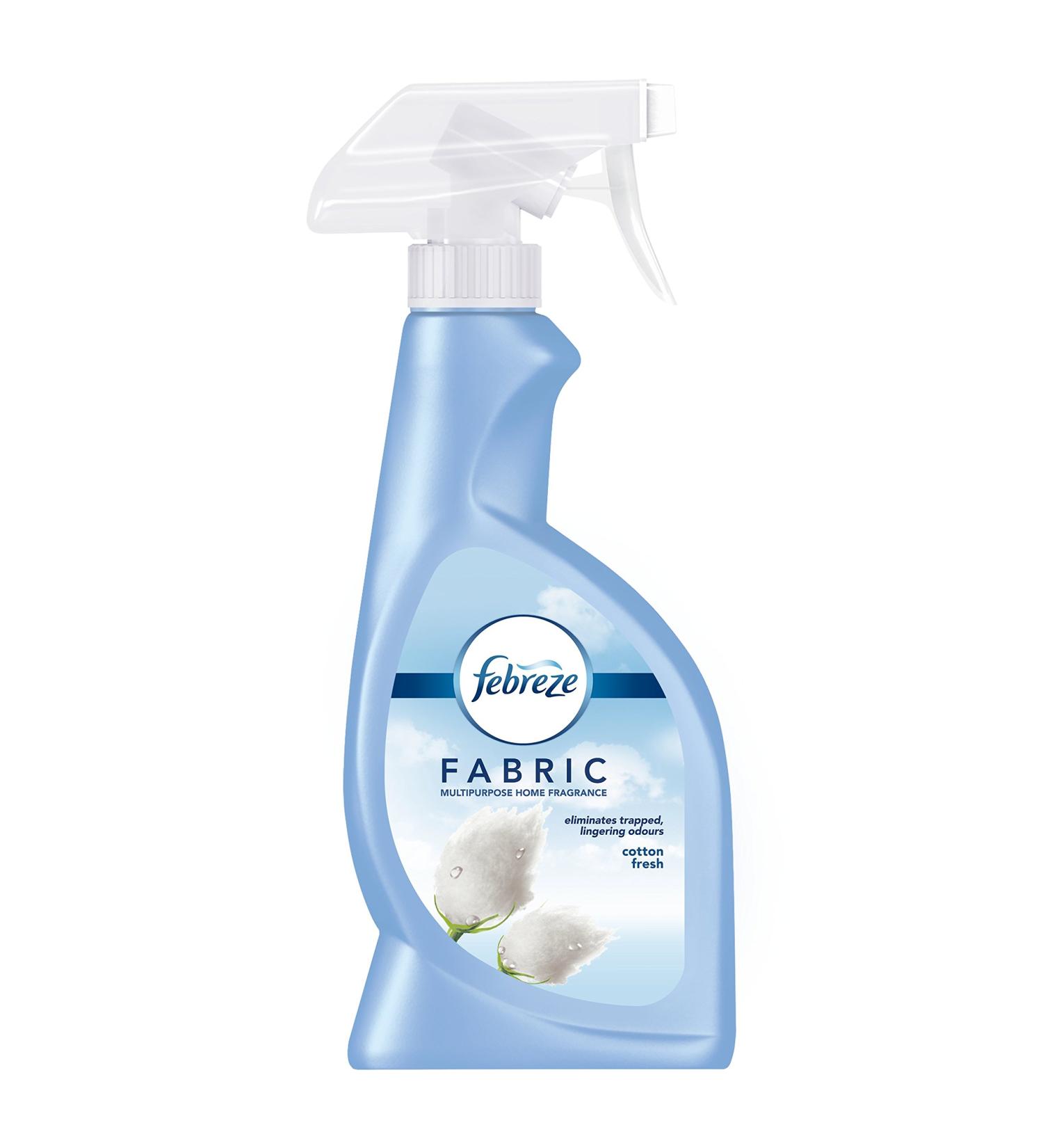Febreze Textiler Fresh Spray - Cotton Fresh | 375ml | Eliminates Odors on Fabrics | Ideal for Hard-to-Wash Items - Shop Now! - Buy Online on SooperMarket.com