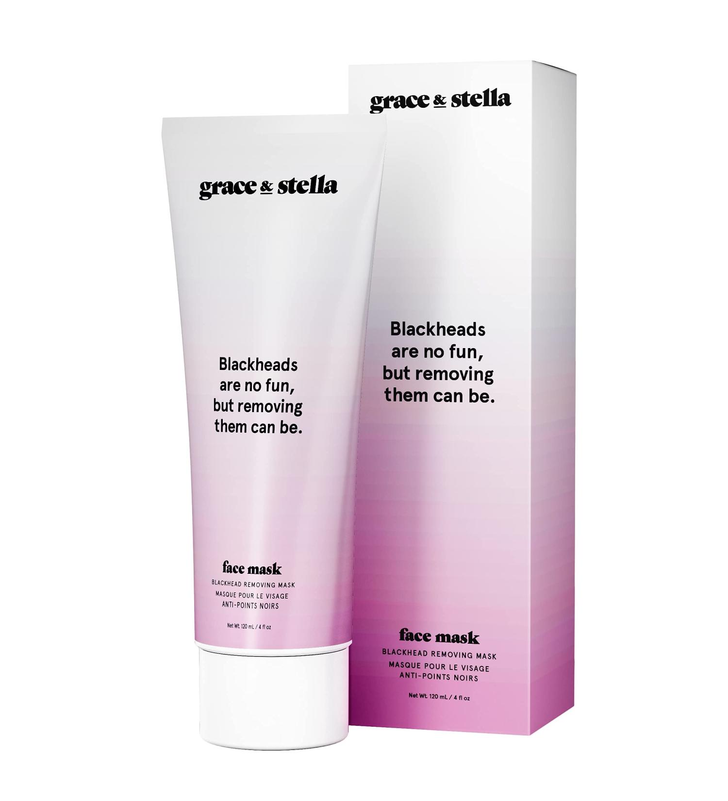 Grace & Stella Blackhead Removing Mask 4 fl oz - Deep Cleansing Skincare - Buy Online on SooperMarket.com