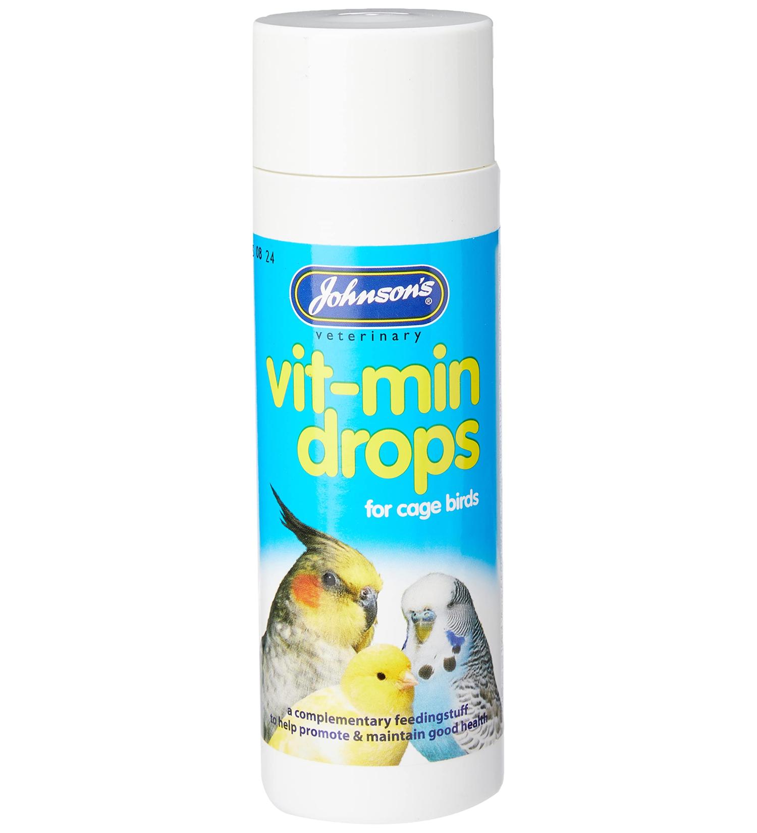 Johnson's Vet 14M016 Vitamin/Mineral Drops For Cage Bird 100 ml - Buy Online on SooperMarket.com