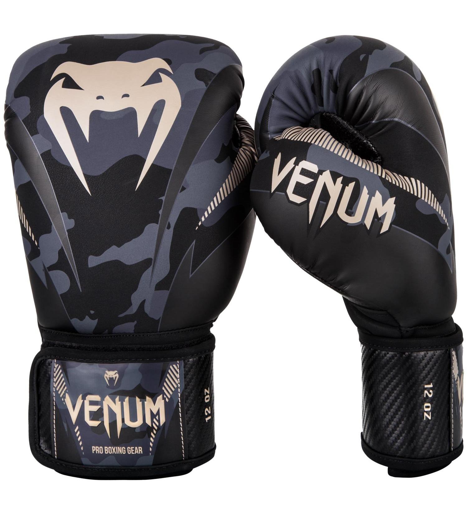 Buy VENUM Impact Boxing Gloves Dark Camo/Sand 16 oz - Top Quality International Shipping - Buy Online on SooperMarket.com