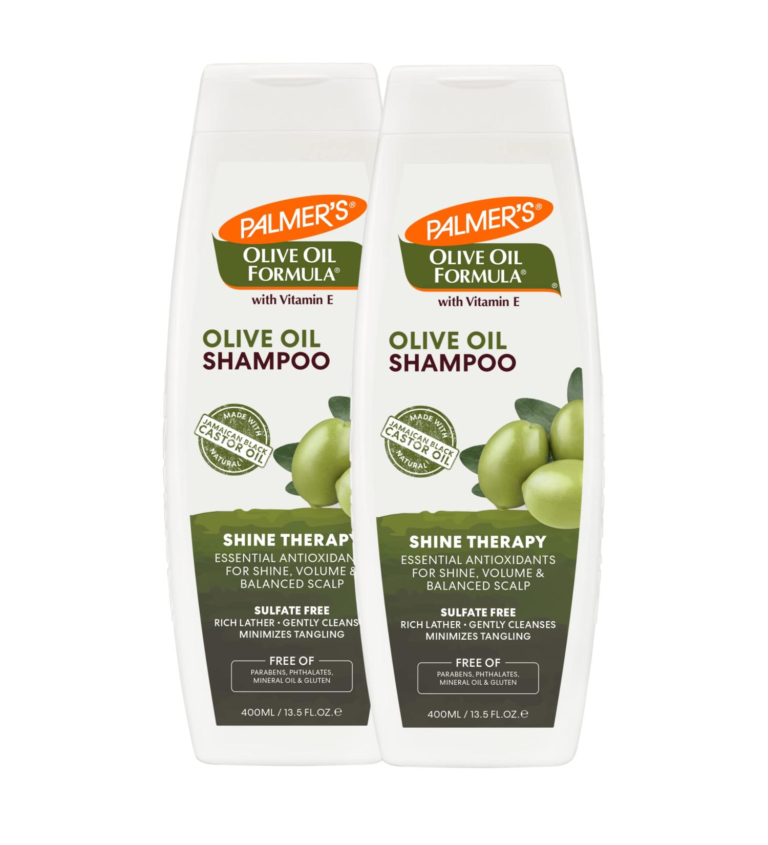 Palmers Olive Oil Smoothing Shampoo for Frizz-Prone Hair 13.5oz (Pack of 2) - Buy Online on SooperMarket.com