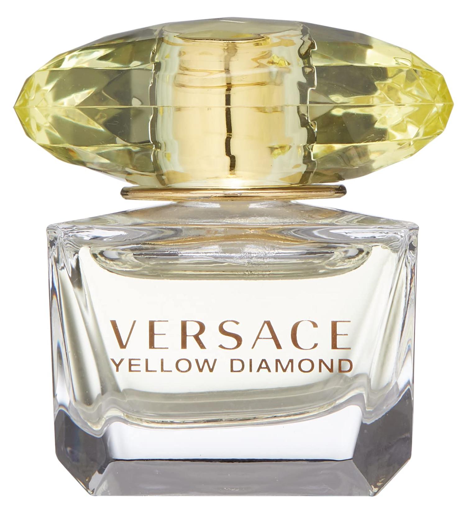 Versace Yellow Diamond Miniature Eau De Toilette Spray for Women 0.17 Fl Oz - Pack of 1 - Buy Online on SooperMarket.com