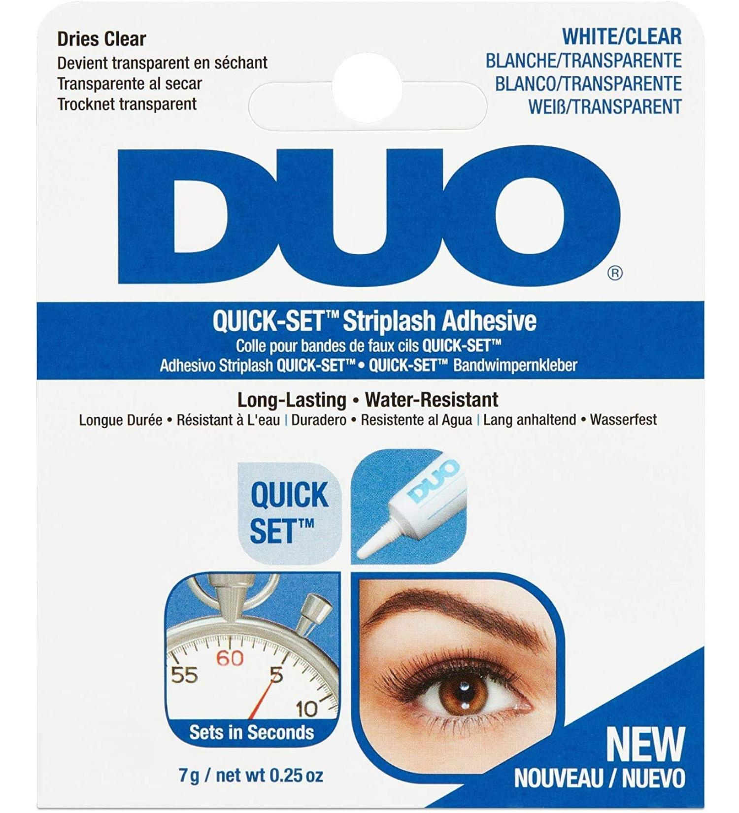 Duo Eyelash Adhesive Clear White - 0.25 Oz